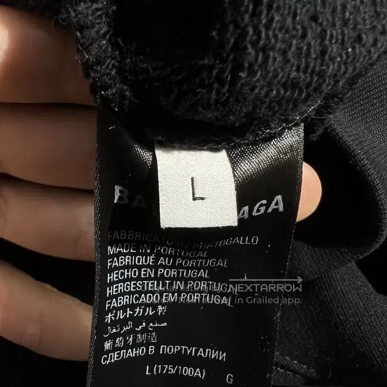 Balenciaga Balenciaga Coca-Cola Wave Embroidered Logo Hoodie in Black Size US L / EU 52-54 / 3 - 4 Thumbnail