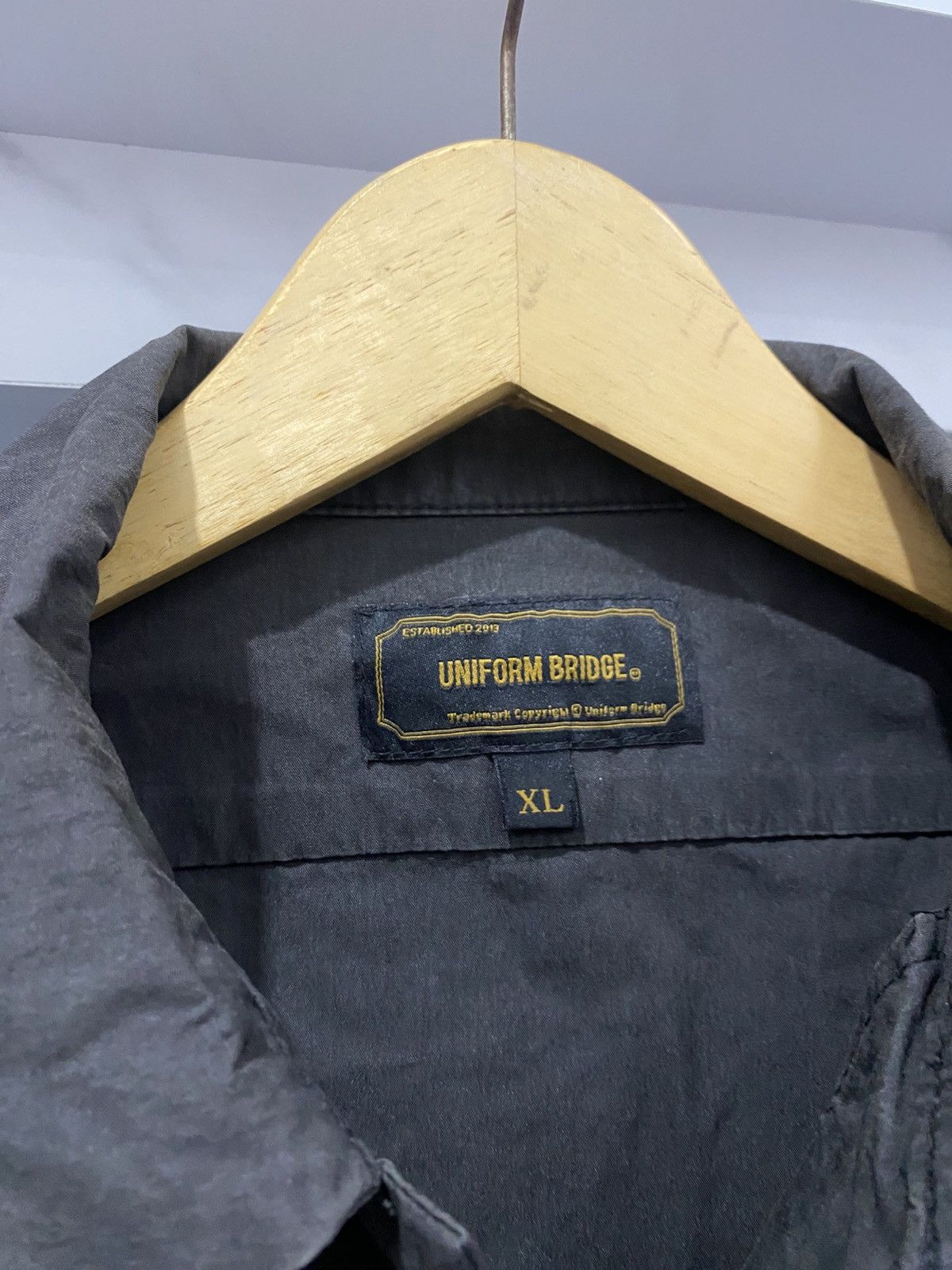 Japanese Brand × Uniform Bridge UniformB Japanese Disstressed Sunfaded Archive Tshirt Size US XL / EU 56 / 4 - 11 Thumbnail