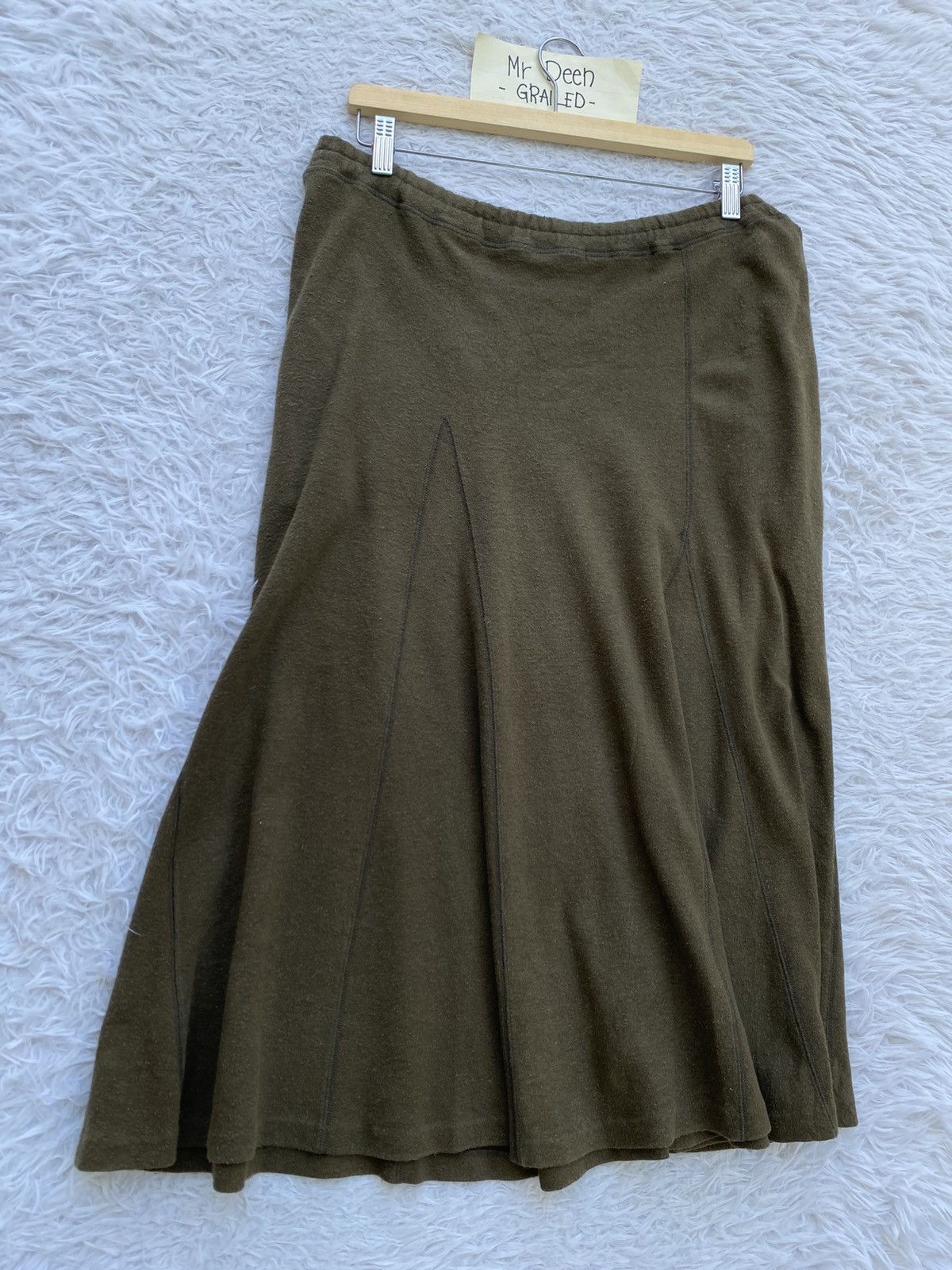 Issey Miyake Rare Vintage Issey Miyake Green Skirt Size 36" / US 14 / IT 50 - 13 Thumbnail