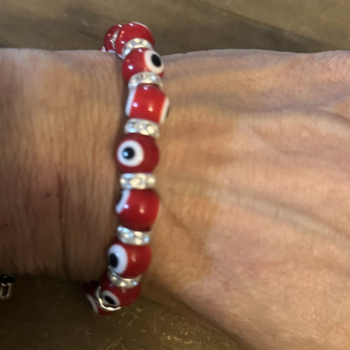 Other Evil eye glass bead stretch bracelet Size ONE SIZE - 3 Thumbnail