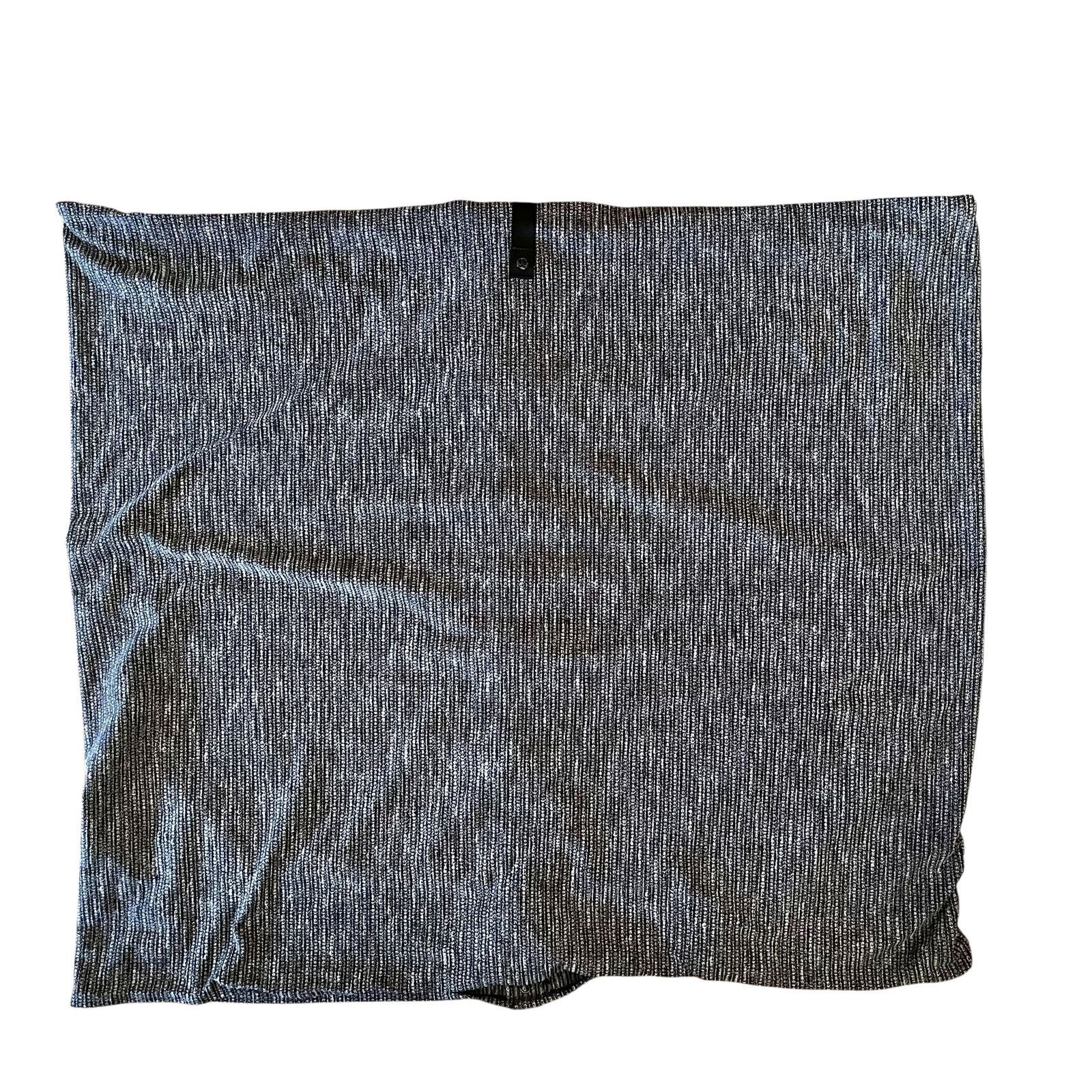 Lululemon Lululemon Coco Pique Black White Vinyasa Scarf Size ONE SIZE - 4 Thumbnail