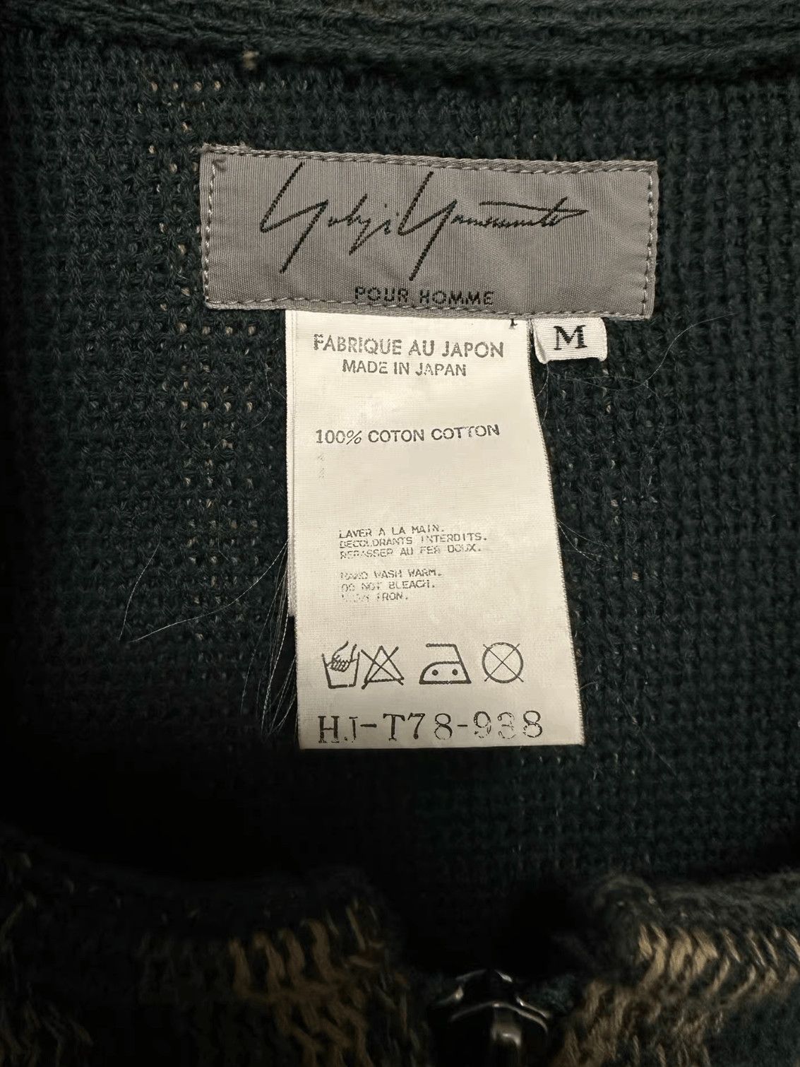 Yohji Yamamoto Yohji Yamamoto Pour Homme 98SS All Sizes Mrn's Hoodie Size US M / EU 48-50 / 2 - 7 Thumbnail