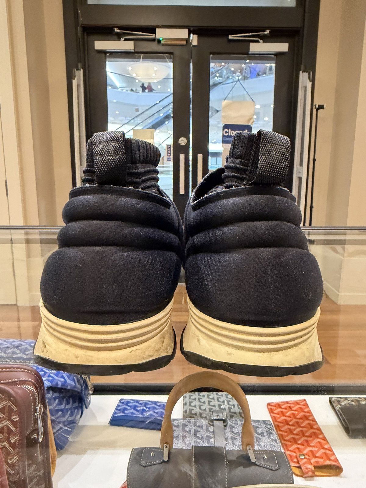 Chanel Chanel Neoprene Sneakers Black Size US 12 / EU 45 - 6 Thumbnail