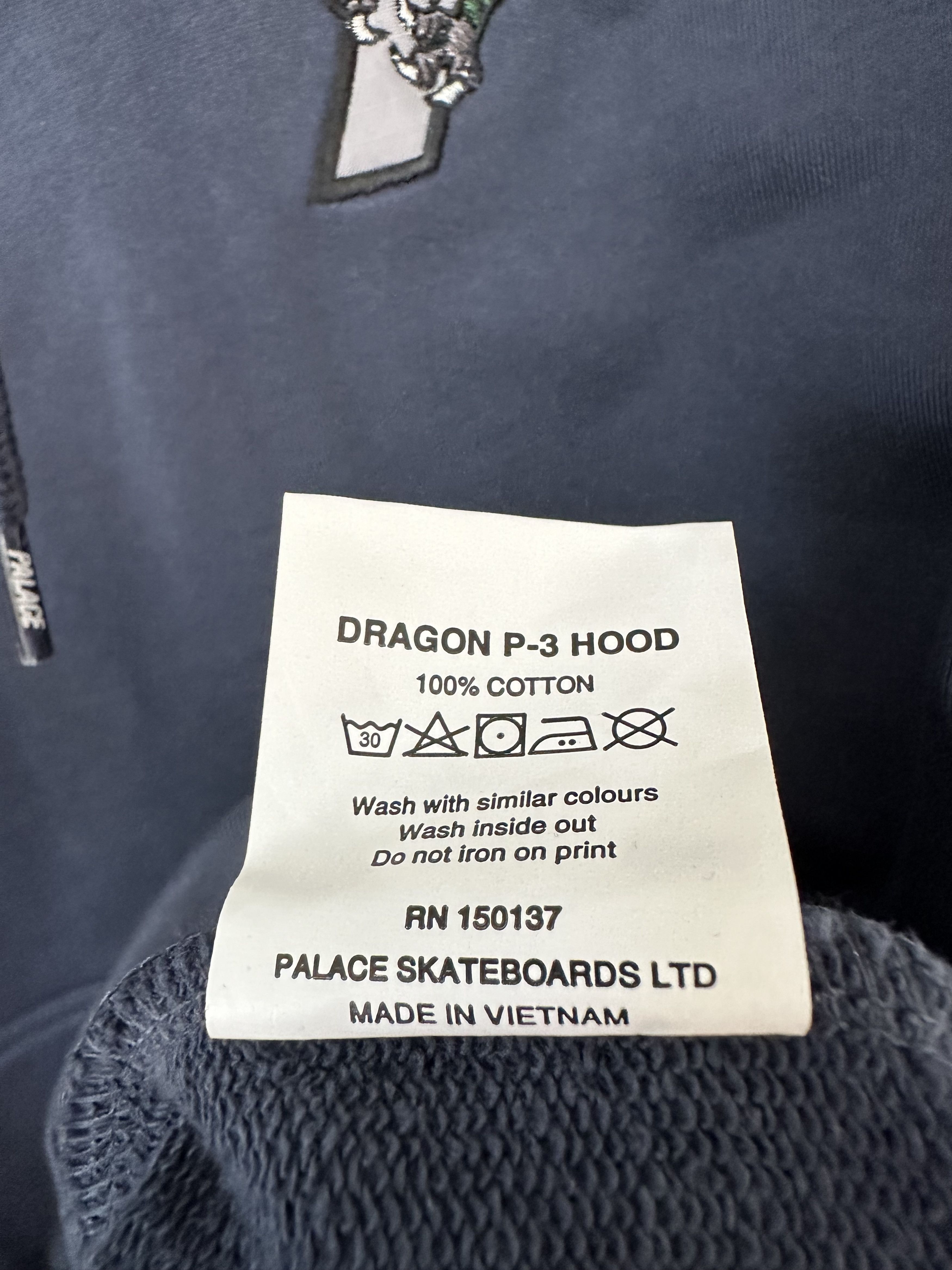 Palace Palace Dragon P-3 Hood 'Navy' Size US M / EU 48-50 / 2 - 7 Thumbnail