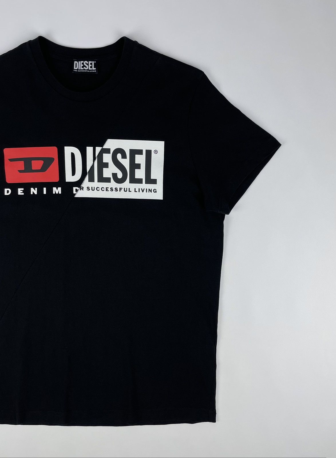 Diesel Diesel T-DIEGO-CUTY T-shirt Big logo Size US L / EU 52-54 / 3 - 2 Thumbnail