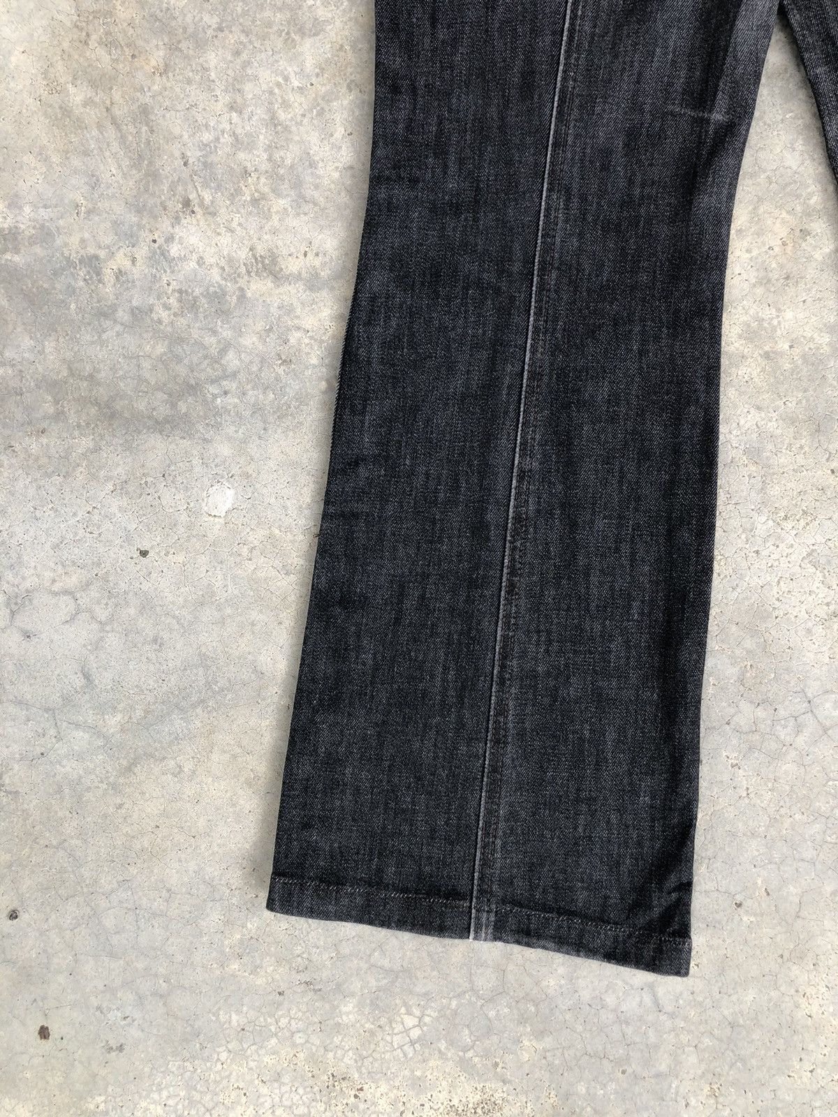 If Six Was Nine Japanese Kumikyoku Flared Jeans Distressed Jeans Size US 32 / EU 48 - 11 Thumbnail