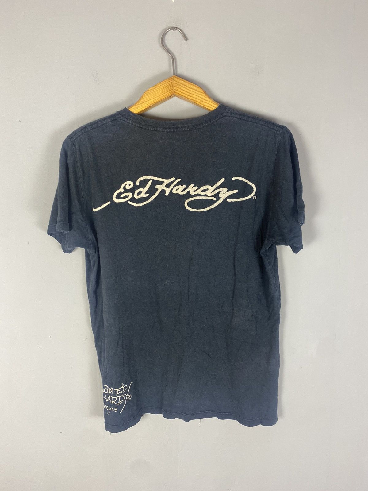 Ed Hardy Vintage Ed Hardy tee T-shirt polo big logo Size US M / EU 48-50 / 2 - 6 Thumbnail