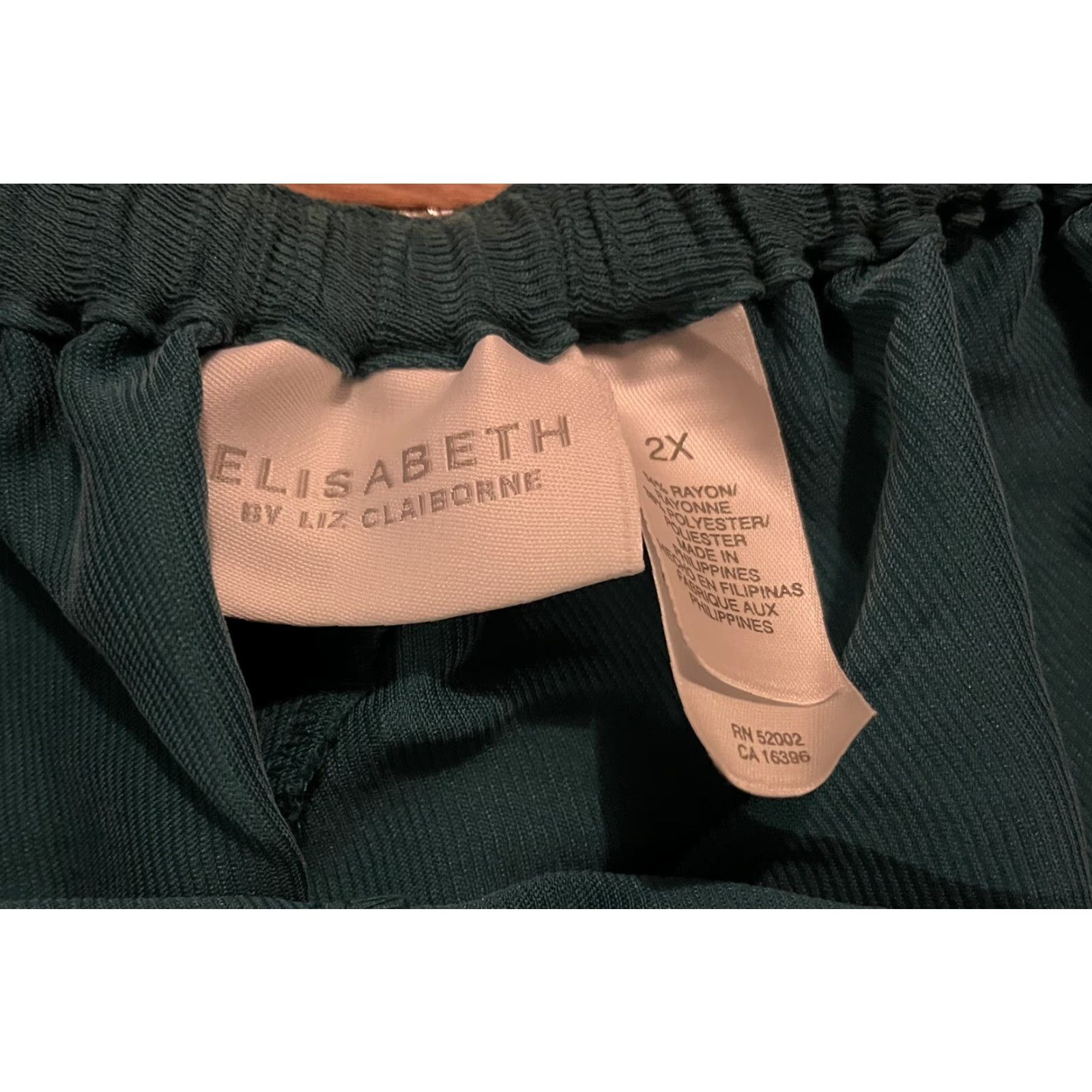 Liz Claiborne VINTAGE Liz Claiborne Sweatpants Women’s 2XL Green Blue Jewel Tones Casual Pants Size 40" / US 18 - 3 Thumbnail