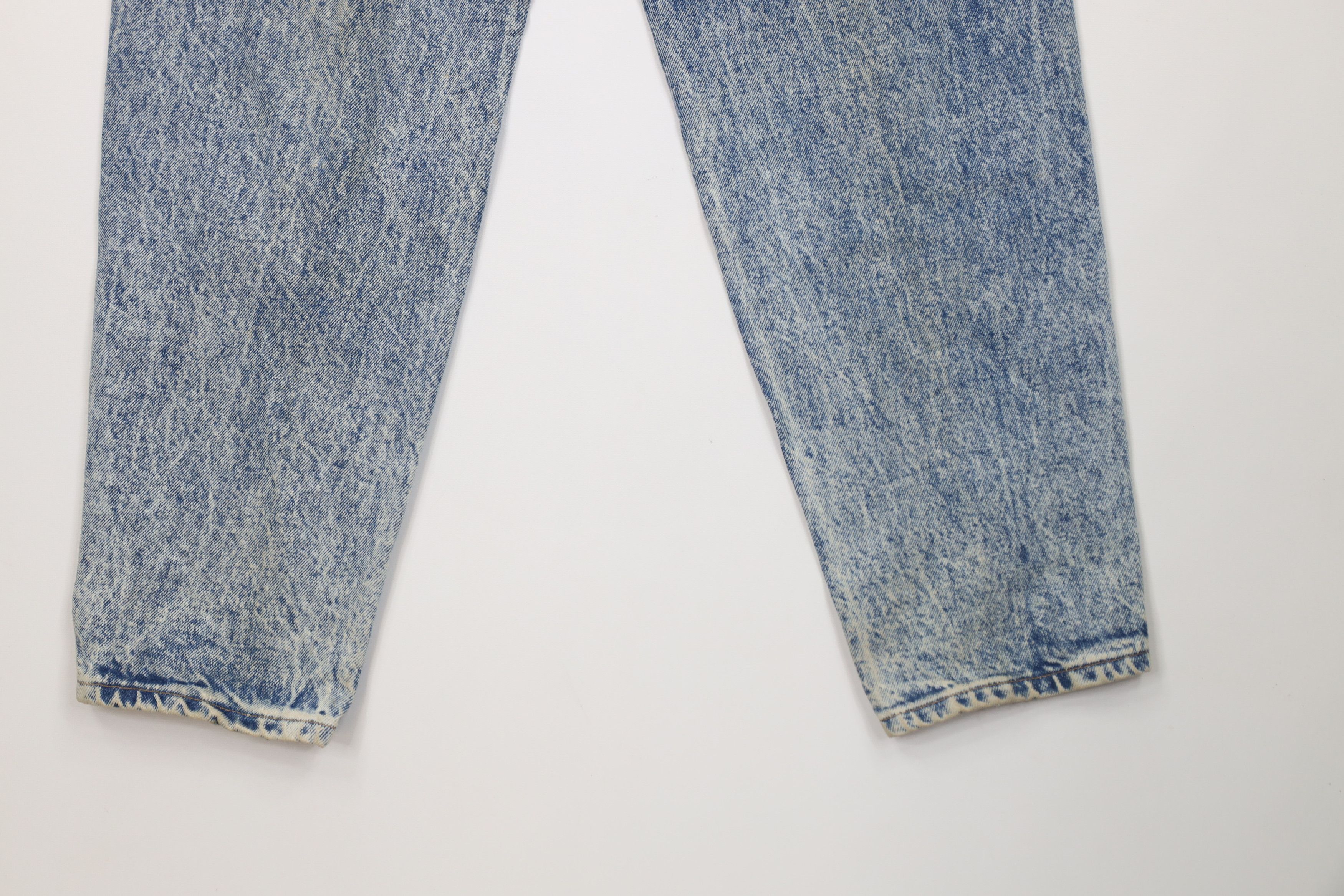 Lee Vintage 80s 90s Lee Skyriders Wash Tapered Leg Jeans USA Size 32" / US 10 / IT 46 - 14 Thumbnail