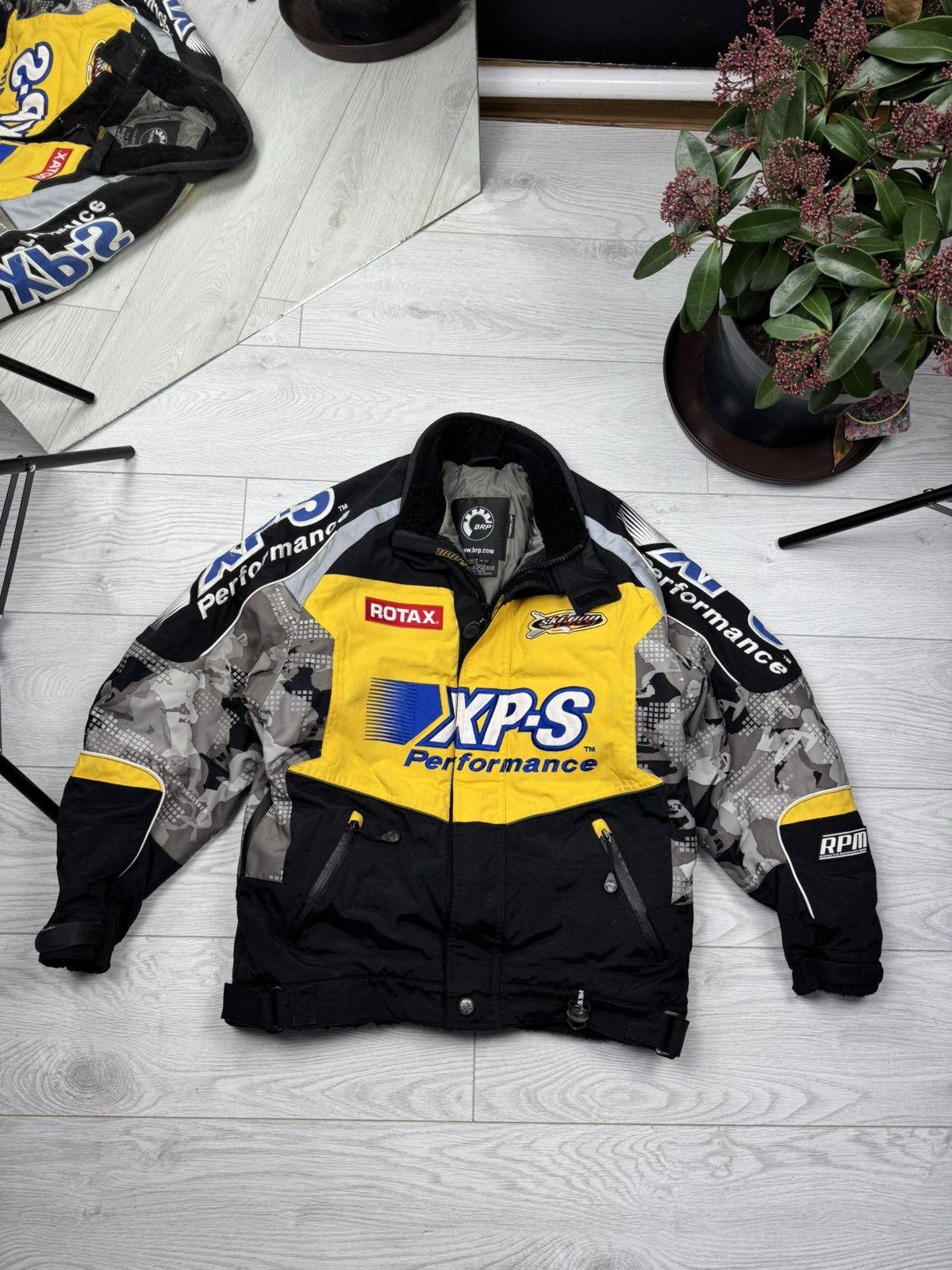 Vintage Vintage Ski-Doo Team Racing Snowmobile Jacket Size US M / EU 48-50 / 2 - 3 Thumbnail