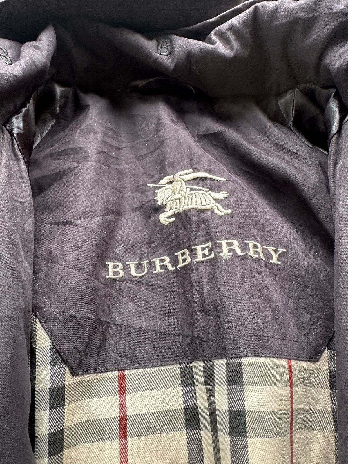 Burberry Burberry long jacket rare design Size US L / EU 52-54 / 3 - 10 Thumbnail
