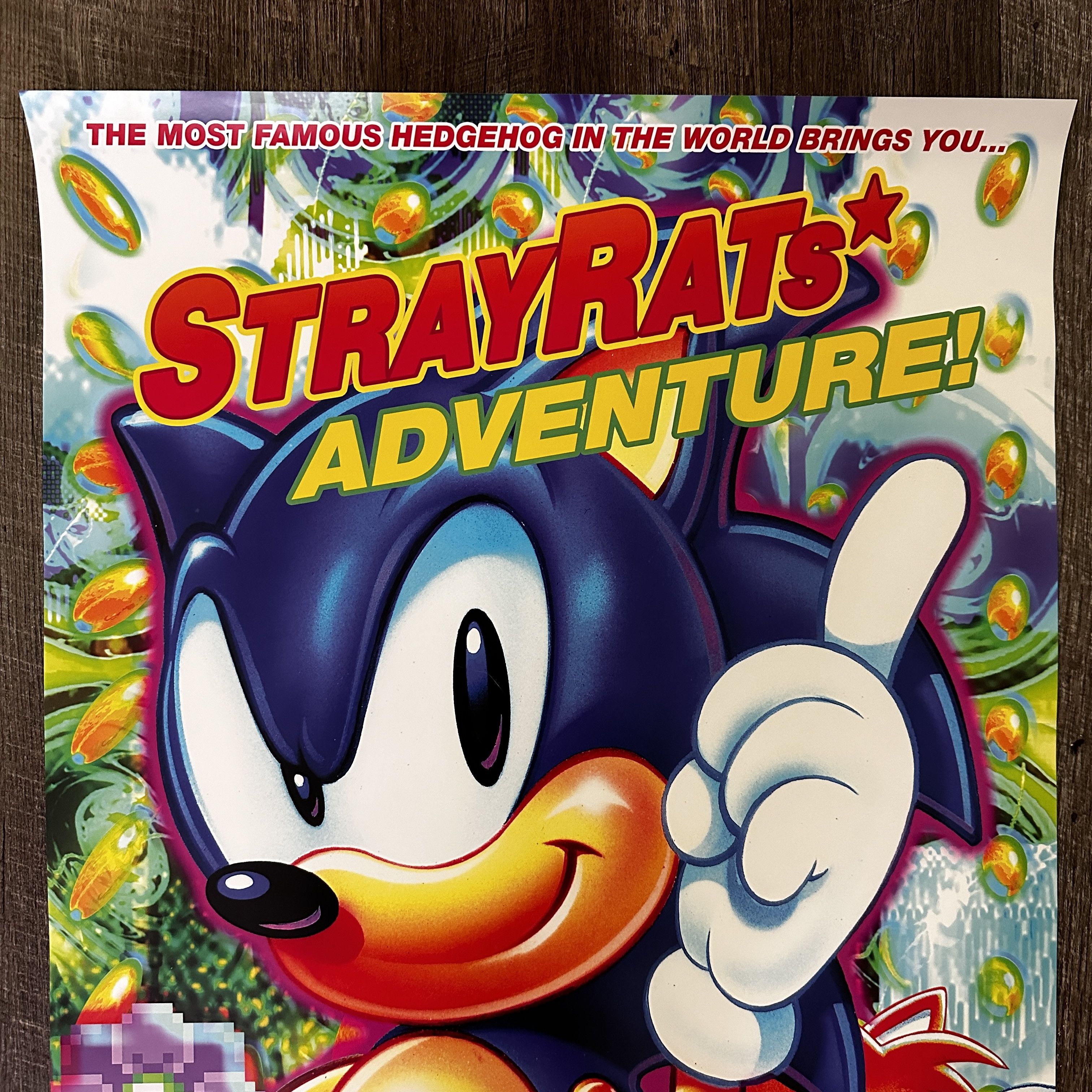 Stray Rats Stray rats sonic poster Size ONE SIZE - 2 Thumbnail