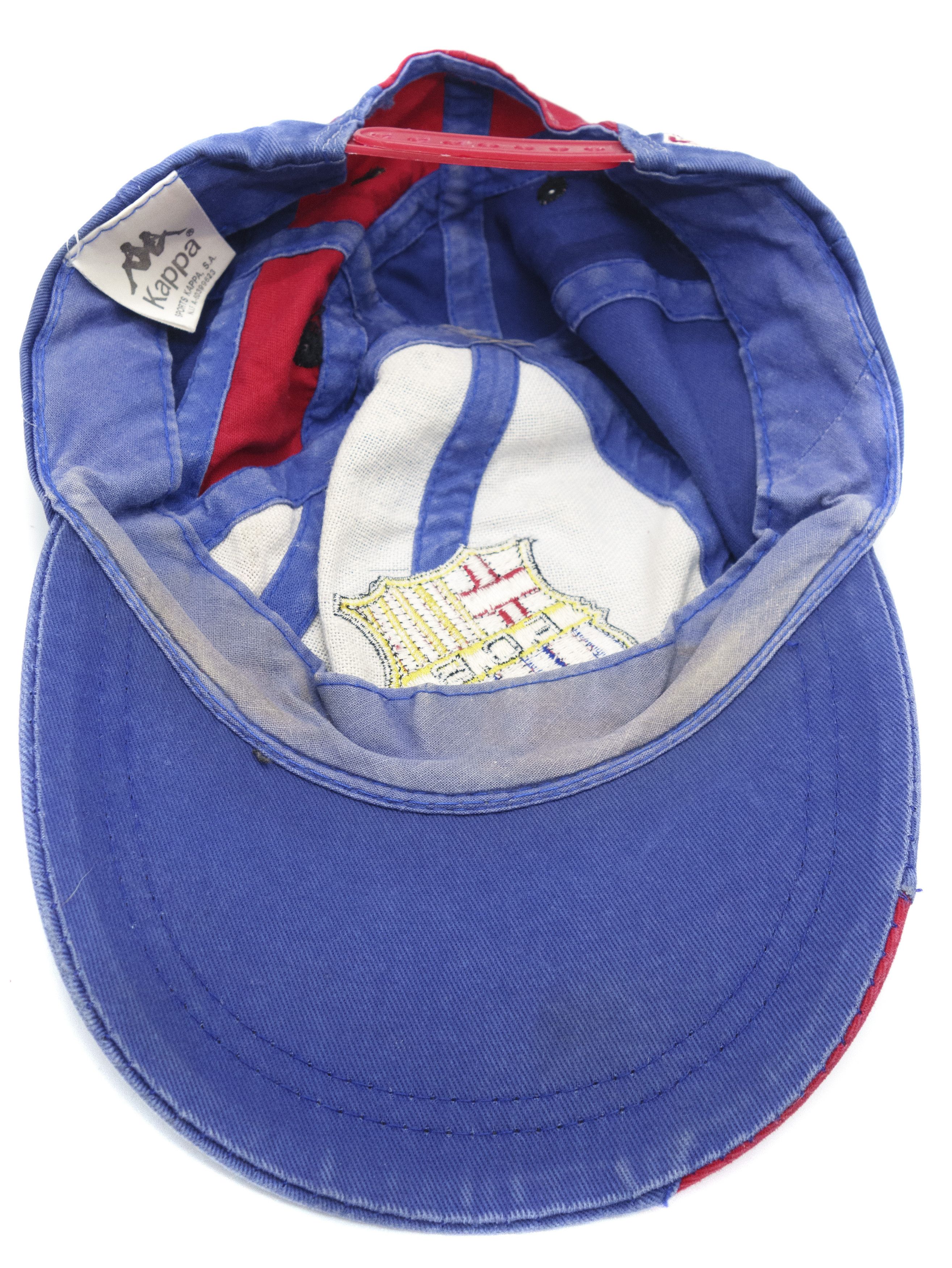 Kappa 90S Barca Logo Football Cap Size ONE SIZE - 5 Thumbnail