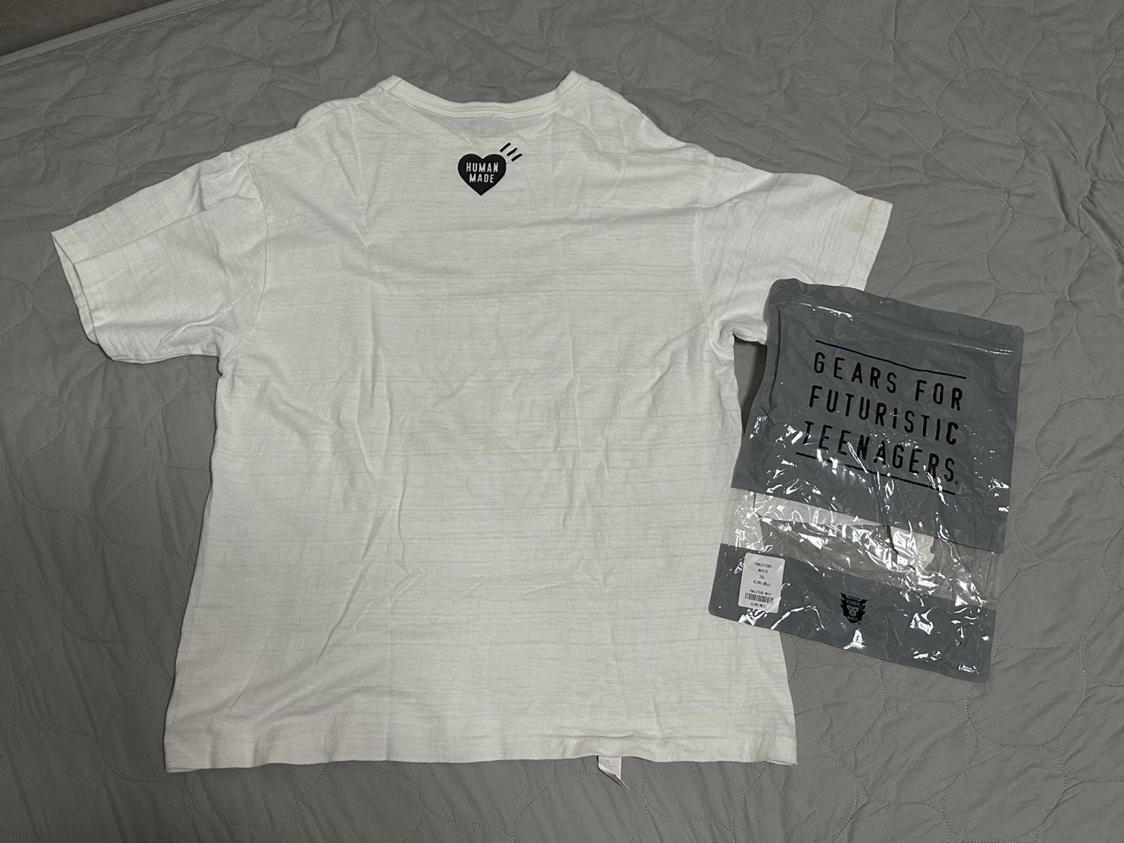 Human Made × Japanese Brand Human Made Bulldog Tee White XXL Size US XXL / EU 58 / 5 - 7 Thumbnail