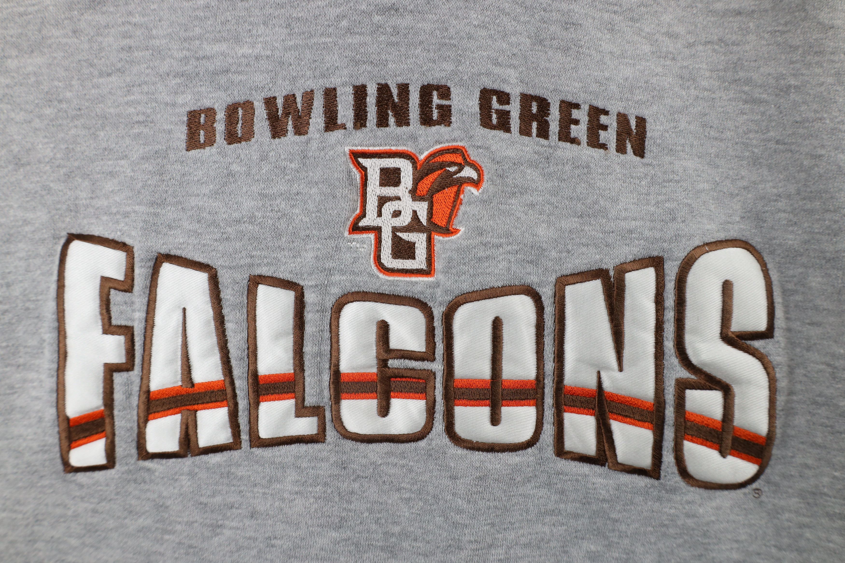 Vintage Vintage 90s Bowling State University Heavyweight Hoodie Size US M / EU 48-50 / 2 - 4 Thumbnail