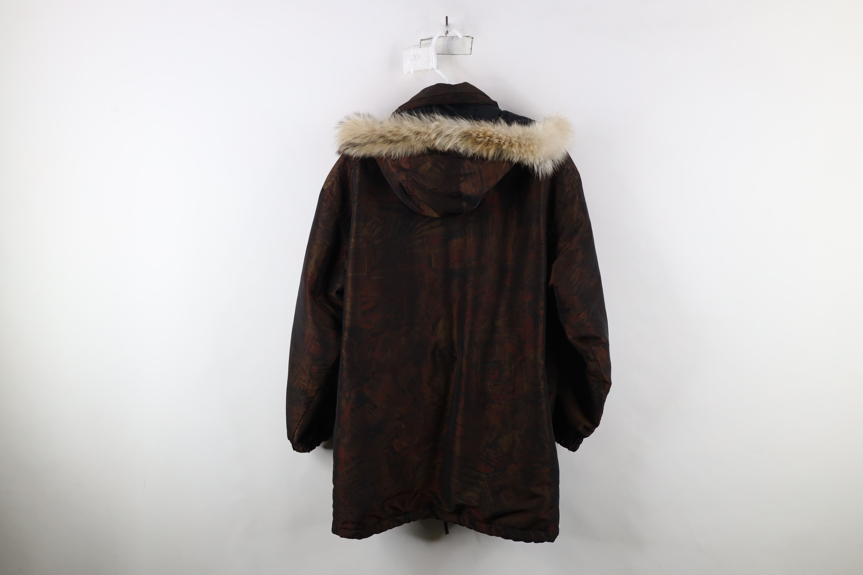 Vintage Vintage 90s Streetwear Trim Abstract Winter Skiing Jacket Size XL / US 12-14 / IT 48-50 - 13 Thumbnail