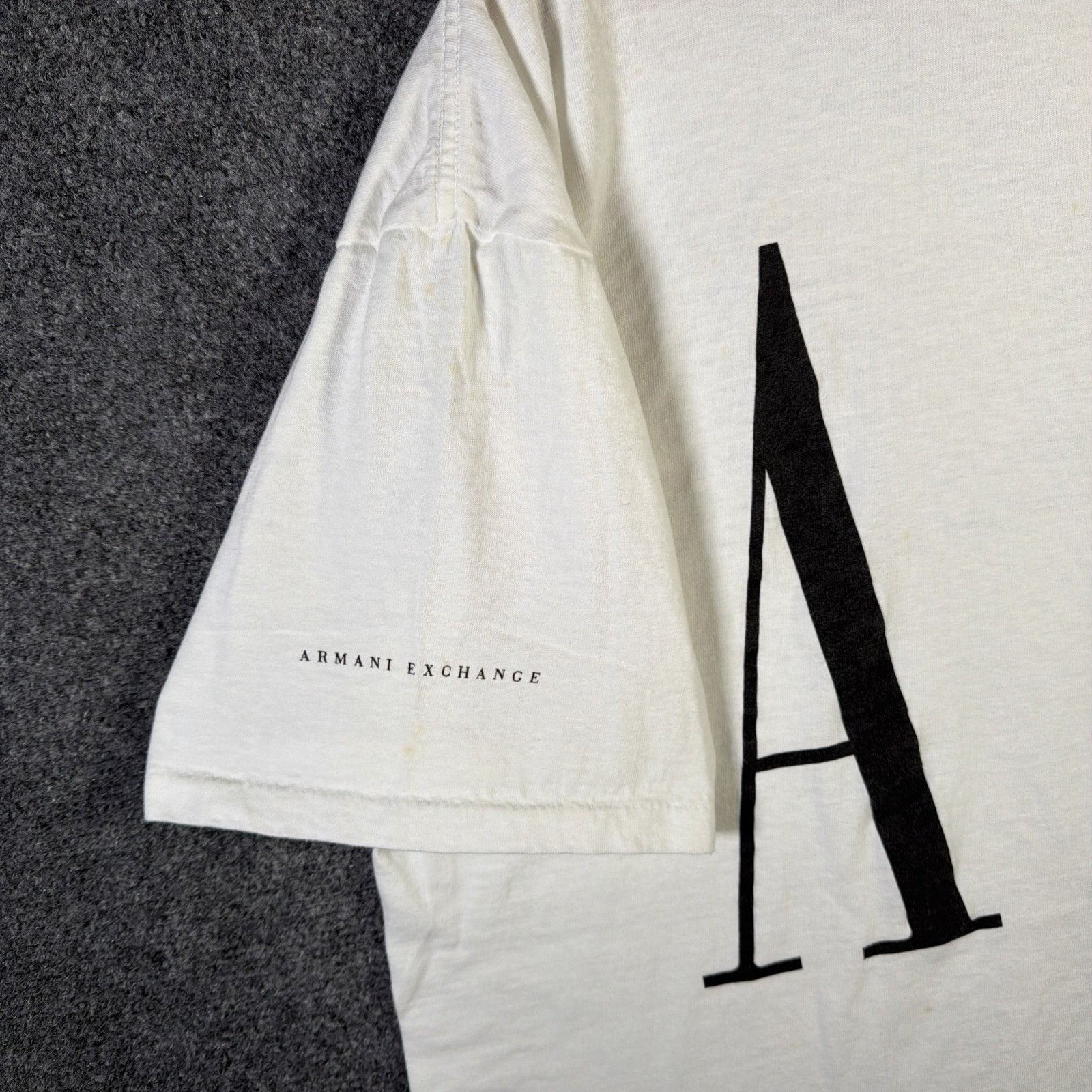 Armani Exchange Vintage Armani Exchange Shirt Mens XL White 90s Beach 1992 Size US XL / EU 56 / 4 - 2 Thumbnail