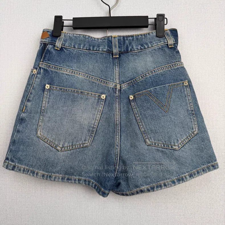 Louis Vuitton Louis Vuitton Denim shorts Size 35" - 2 Thumbnail