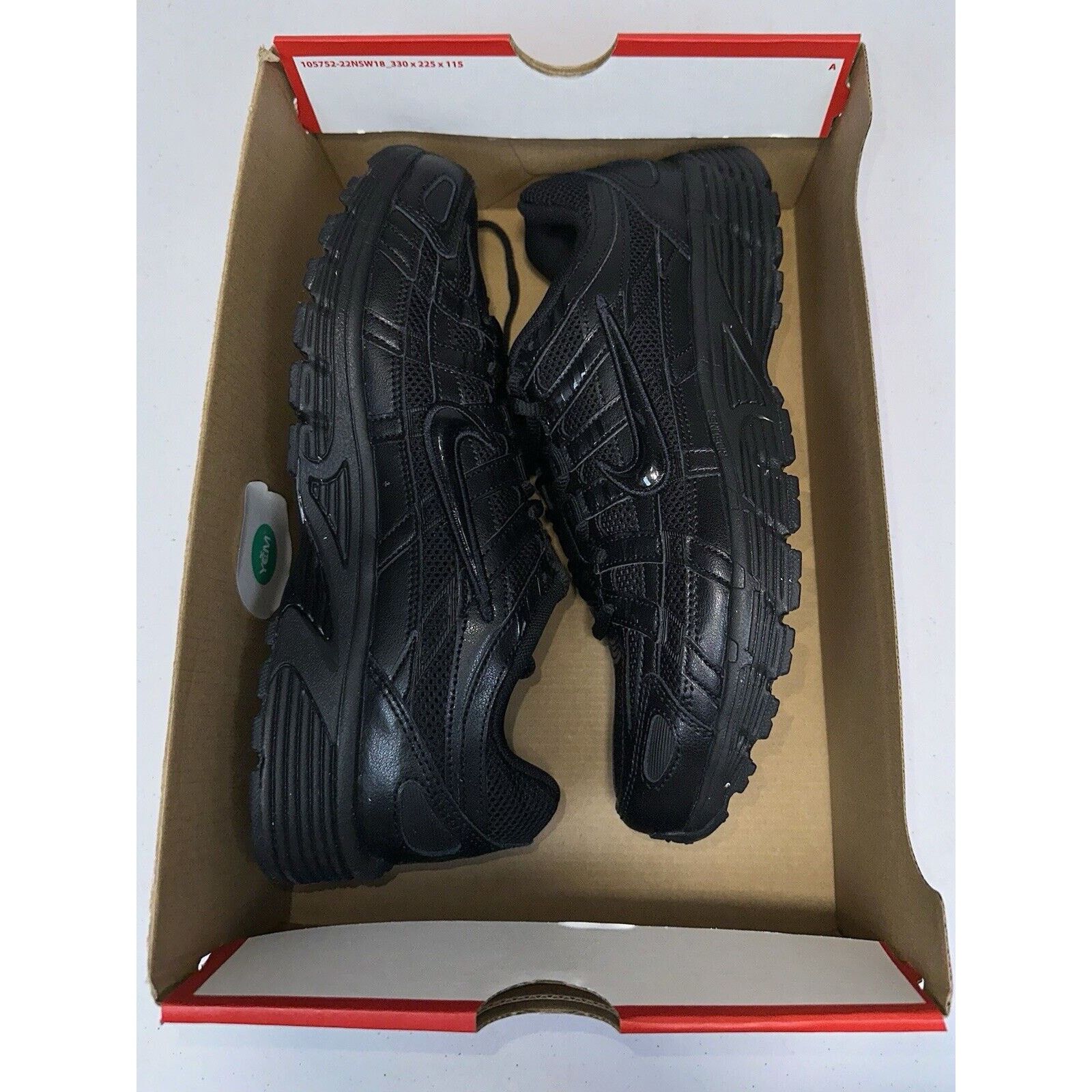 Nike Nike P-6000 Triple Black Mens Sz 9 Black Black CD6404-002 Size US 9 / EU 42 - 6 Thumbnail