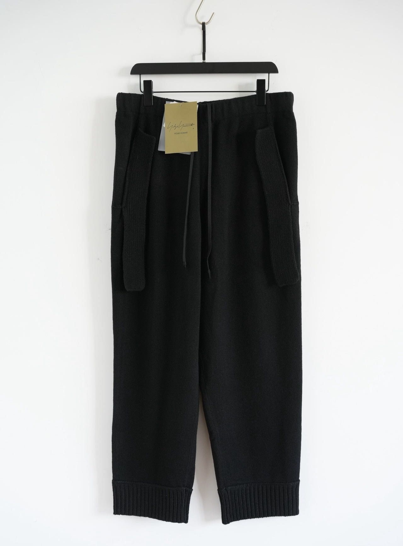 Yohji Yamamoto Yohji Yamamoto 24AW Wool Knit Sweatpants Size US 33 - 1 Thumbnail
