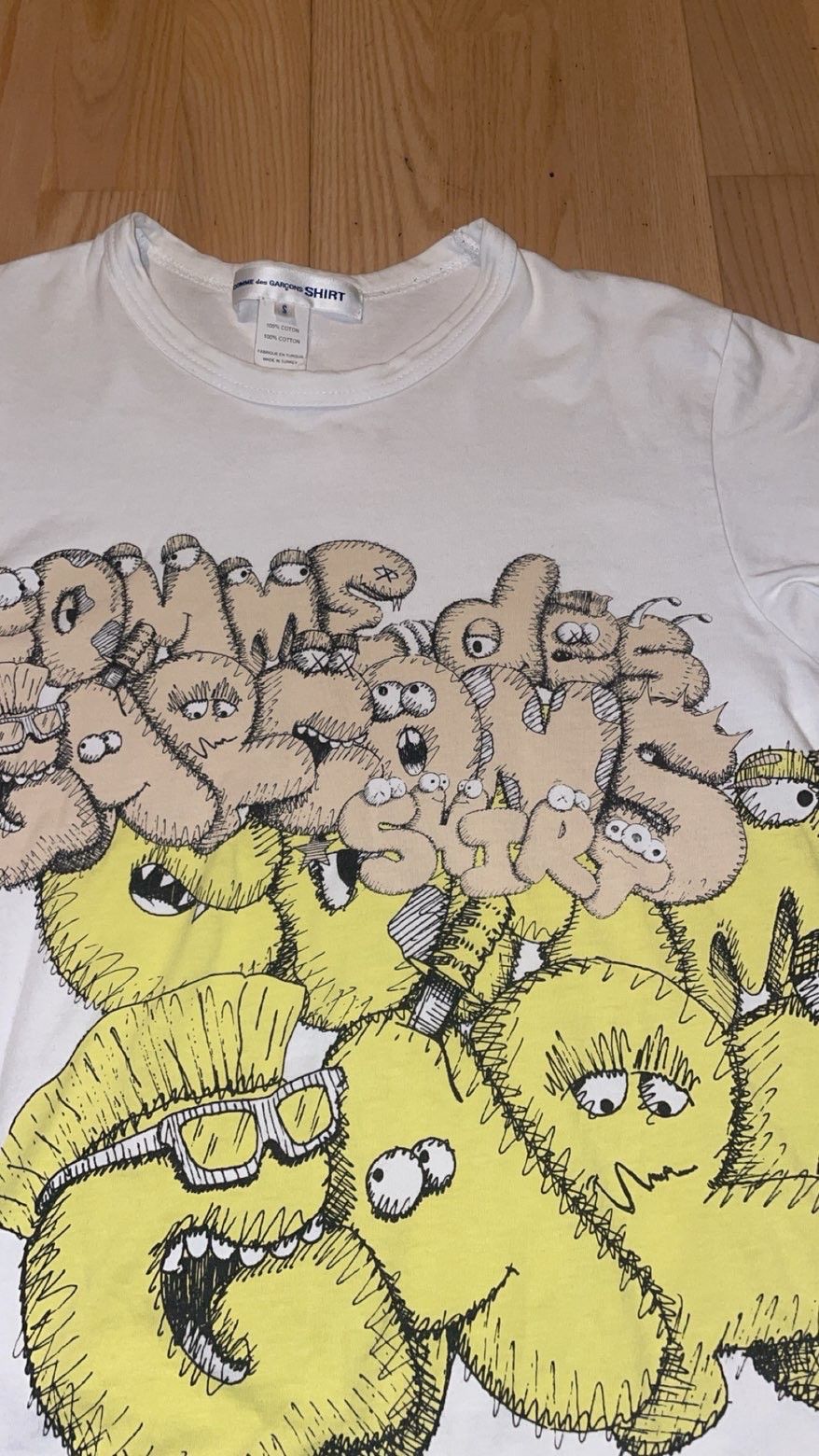 Comme des Garcons comme des garcons kaws tshirt Size US S / EU 44-46 / 1 - 2 Thumbnail
