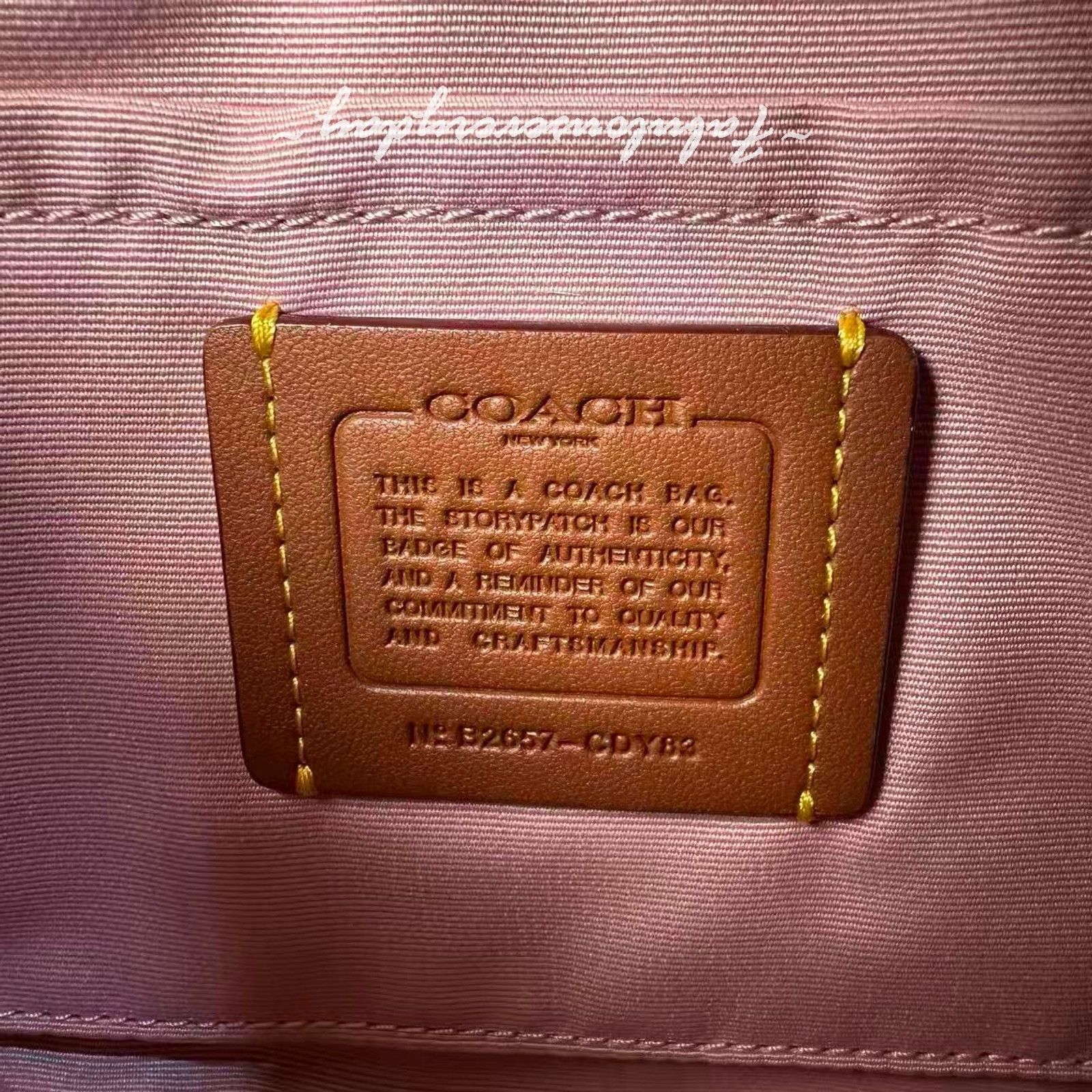 Coach Coach Teri Shoulder Quilting xbody Leather/Gold/Carnation Size ONE SIZE - 7 Thumbnail