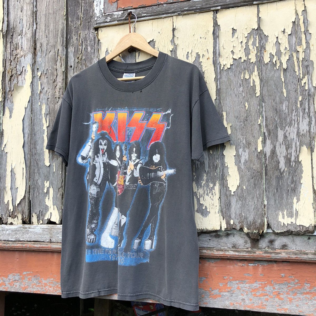 Band Tees Vintage y2k Faded KISS Farewell Tour I Was There Tshirt Size US L / EU 52-54 / 3 - 2 Thumbnail