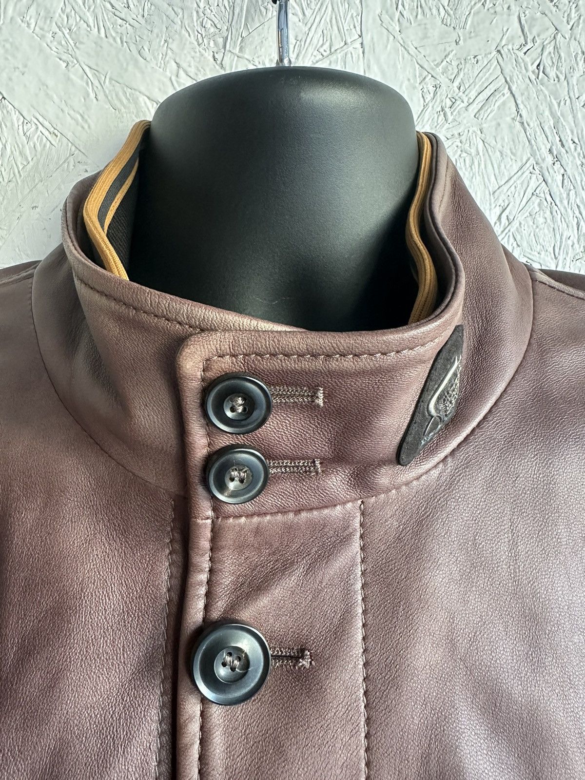 Hogan Hogan Leather Jacket Size US XXL / EU 58 / 5 - 7 Thumbnail