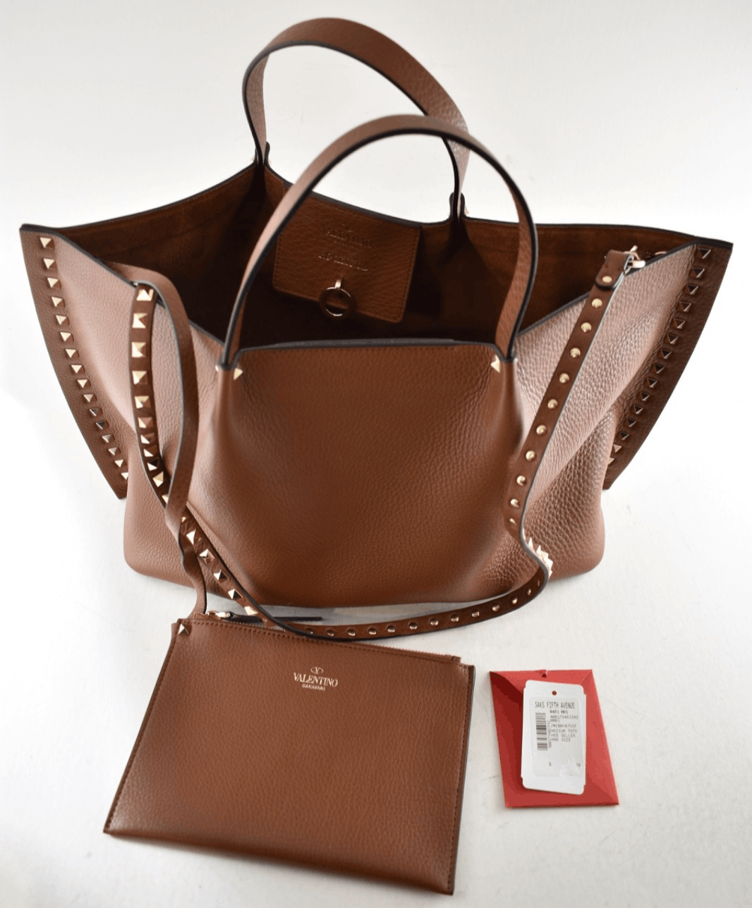 Valentino Valentino Garavani Rockstud Medium HG5 Leather Shoulder Bag Size ONE SIZE - 10 Thumbnail