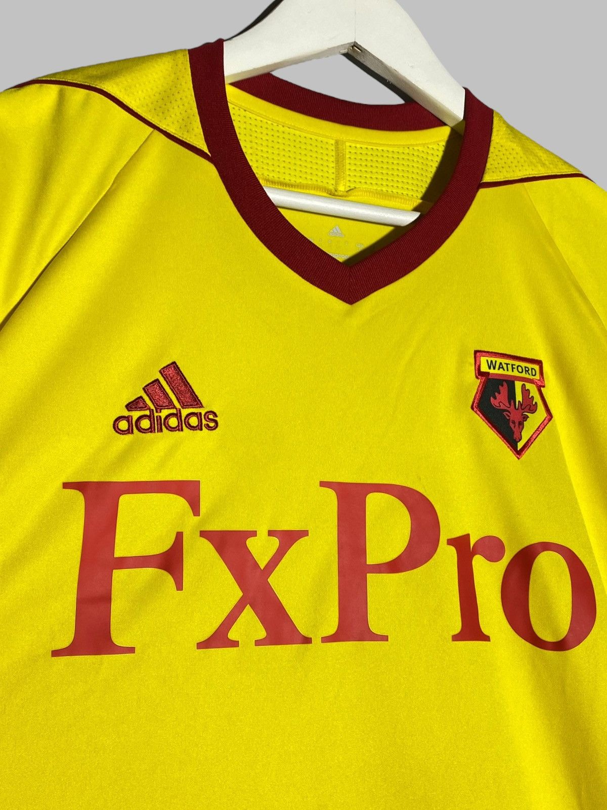 Other 🔥 ADIDAS WATFORD 2017 FOOTBALL SHIRT SOCCER JERSEY Size US L / EU 52-54 / 3 - 3 Thumbnail