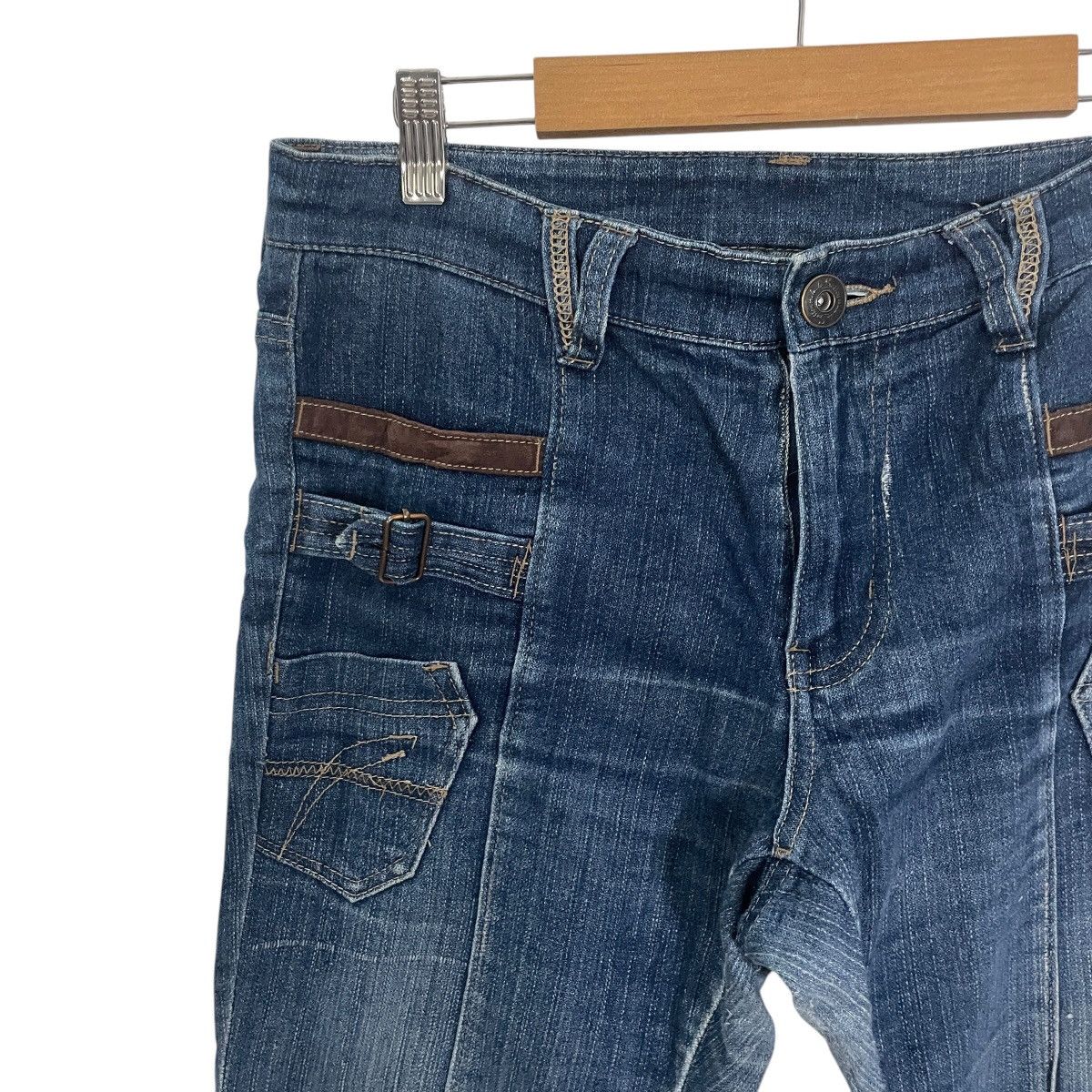 Japanese Brand Vintage Japanese Designer Denim Size 31" - 3 Thumbnail