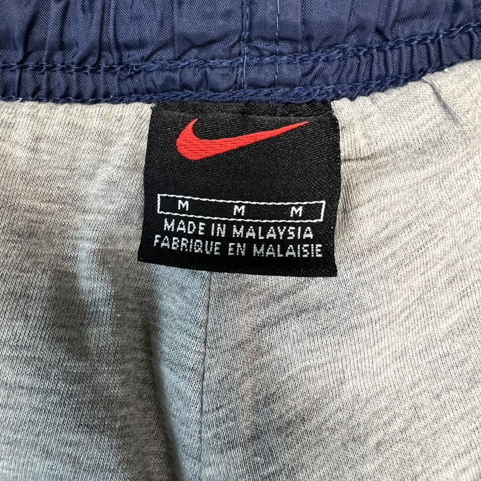 Nike × Vintage Vintage 90s Nike Track Pants Medium Ankle Swoosh Windbreaker Size US 32 / EU 48 - 6 Thumbnail