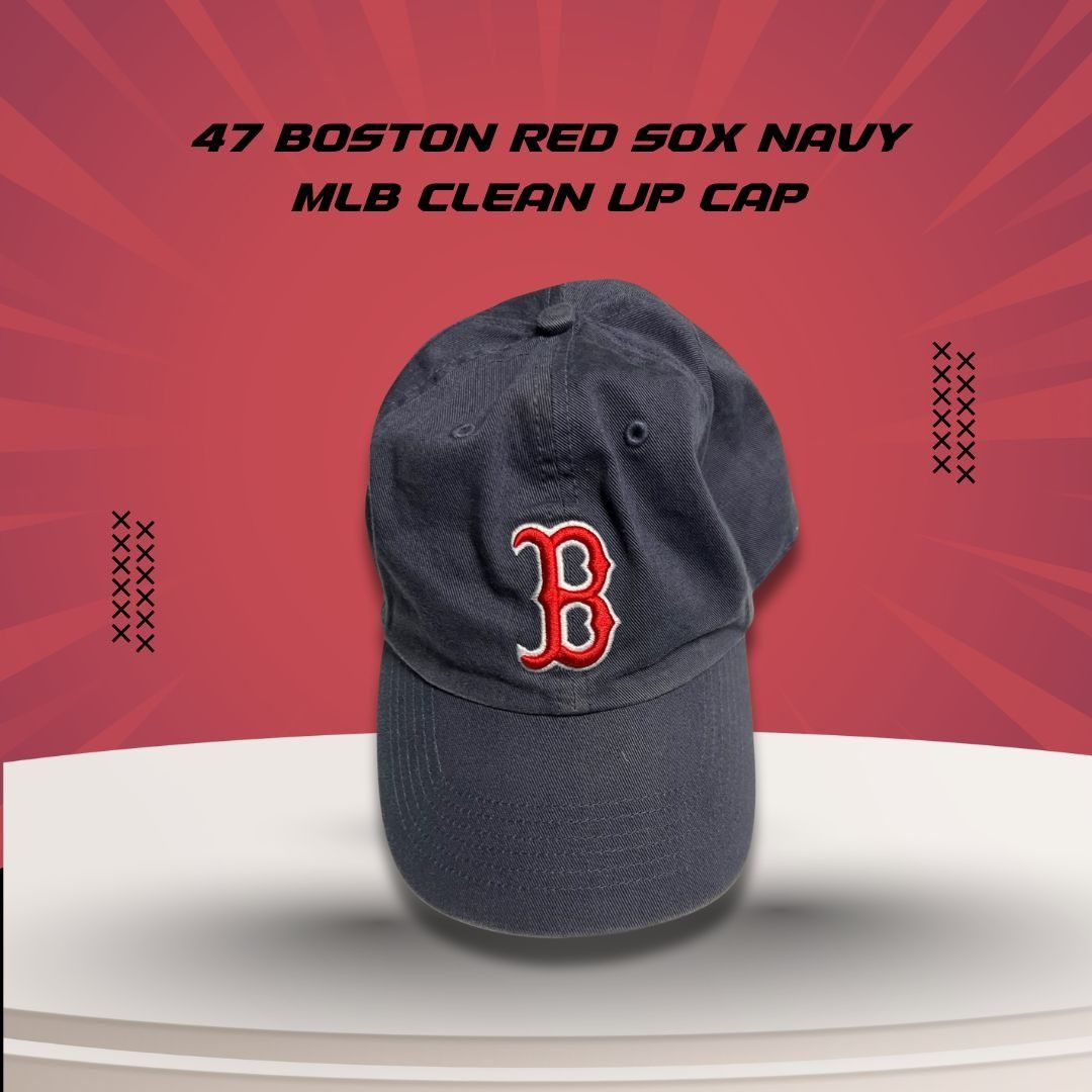 Other 47 Boston Red Sox Navy MLB Clean Up Cap S Genuine Merchandis Size ONE SIZE - 1 Thumbnail