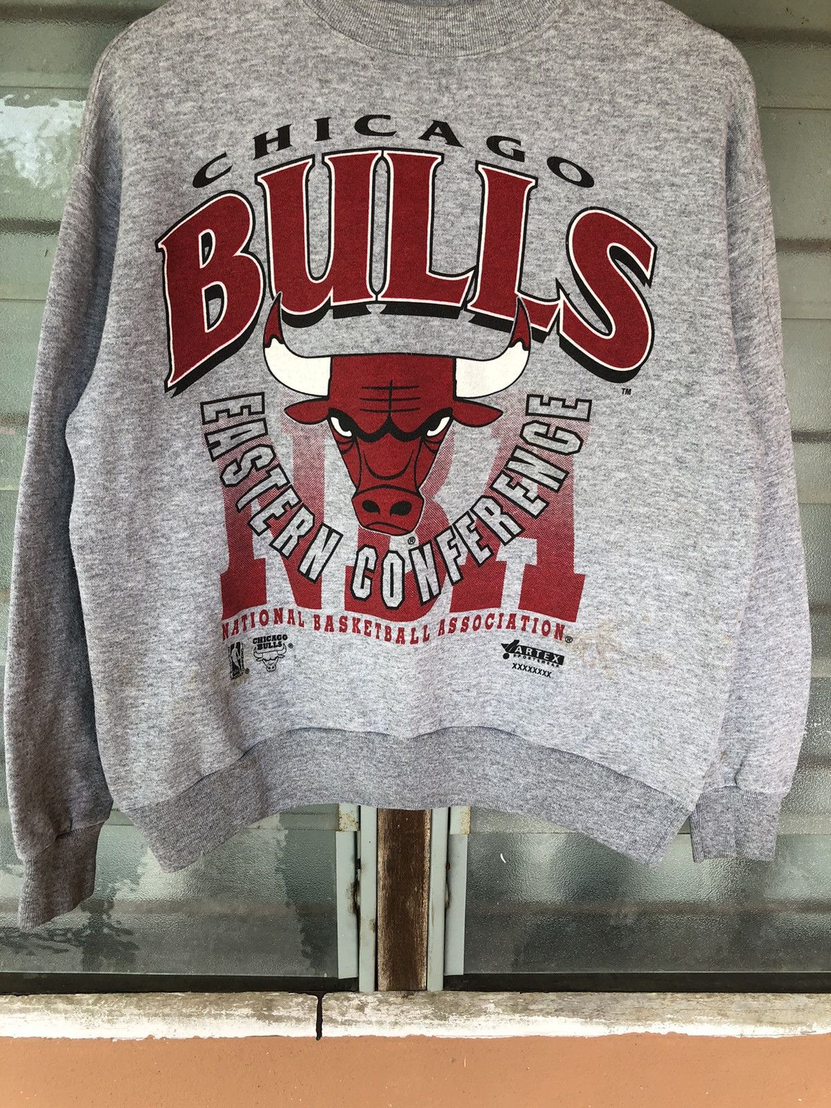NBA × Vintage Vintage Chicago Bulls Sweatshirt Size US M / EU 48-50 / 2 - 4 Thumbnail