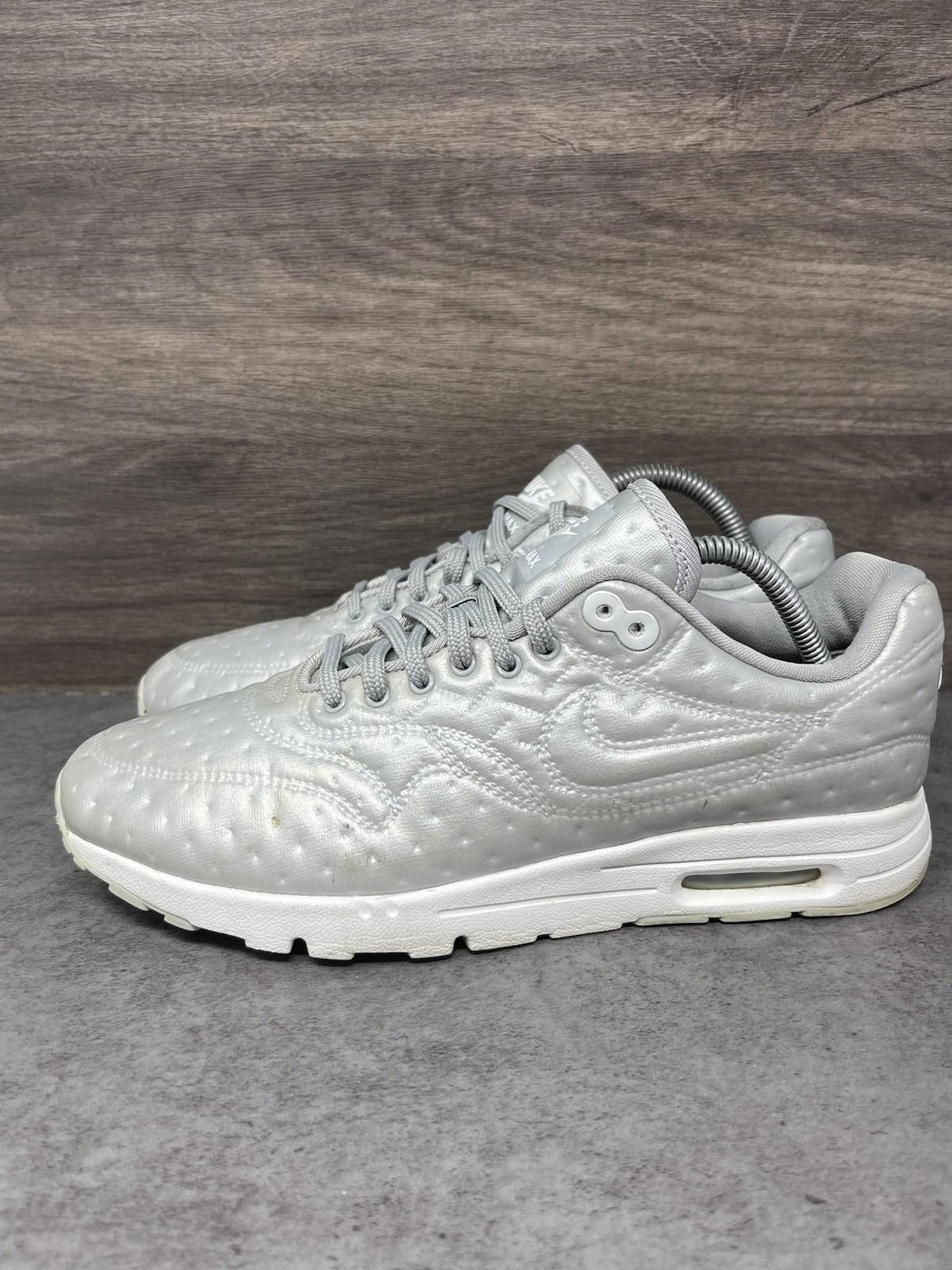 Nike Nike Air Max 1 Ultra Premium Sneakers Womens Size 8.5 Silver Size US 8.5 / IT 38.5 - 1 Thumbnail