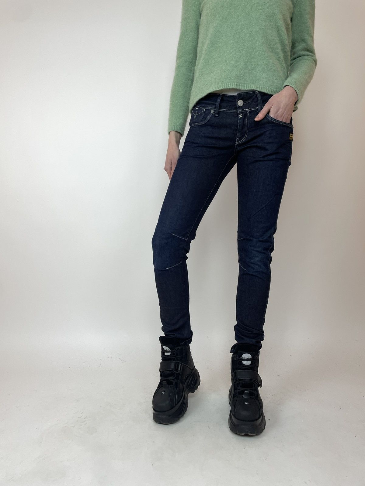 Other G-star RAW FENDER Skinny Womens biker jeans size W28 L30 Size 28" / US 6 / IT 42 - 1 Thumbnail