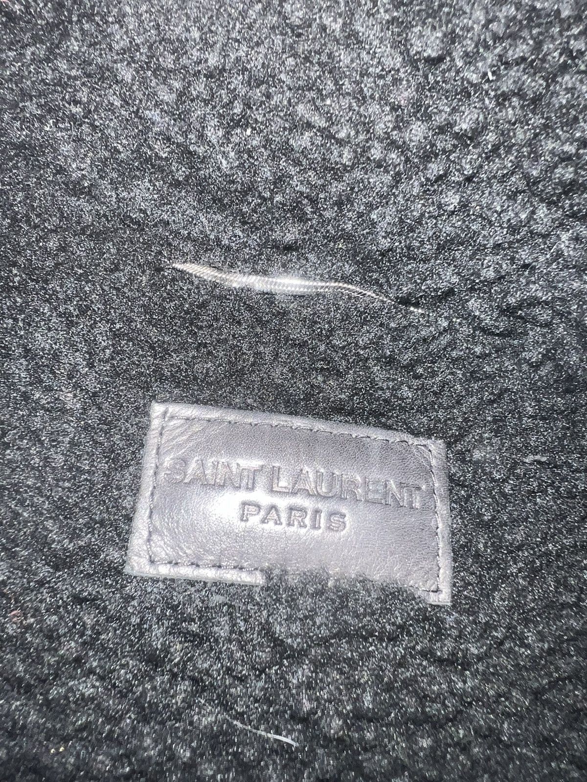 Saint Laurent Paris Saint Laurent men’s denim shearling jacket. M. $2500 Size US M / EU 48-50 / 2 - 2 Thumbnail