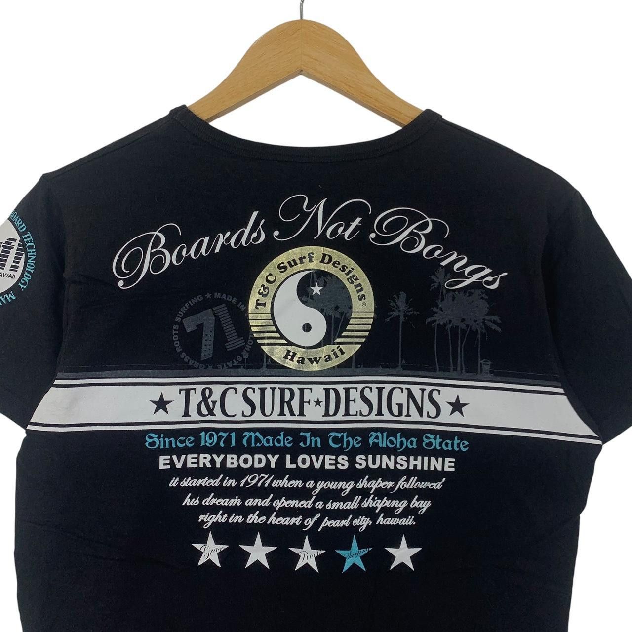 Vintage T&C SURF DESIGNS Town Country Love Sunshine Tee Shirt Size L / US 10 / IT 46 - 7 Thumbnail