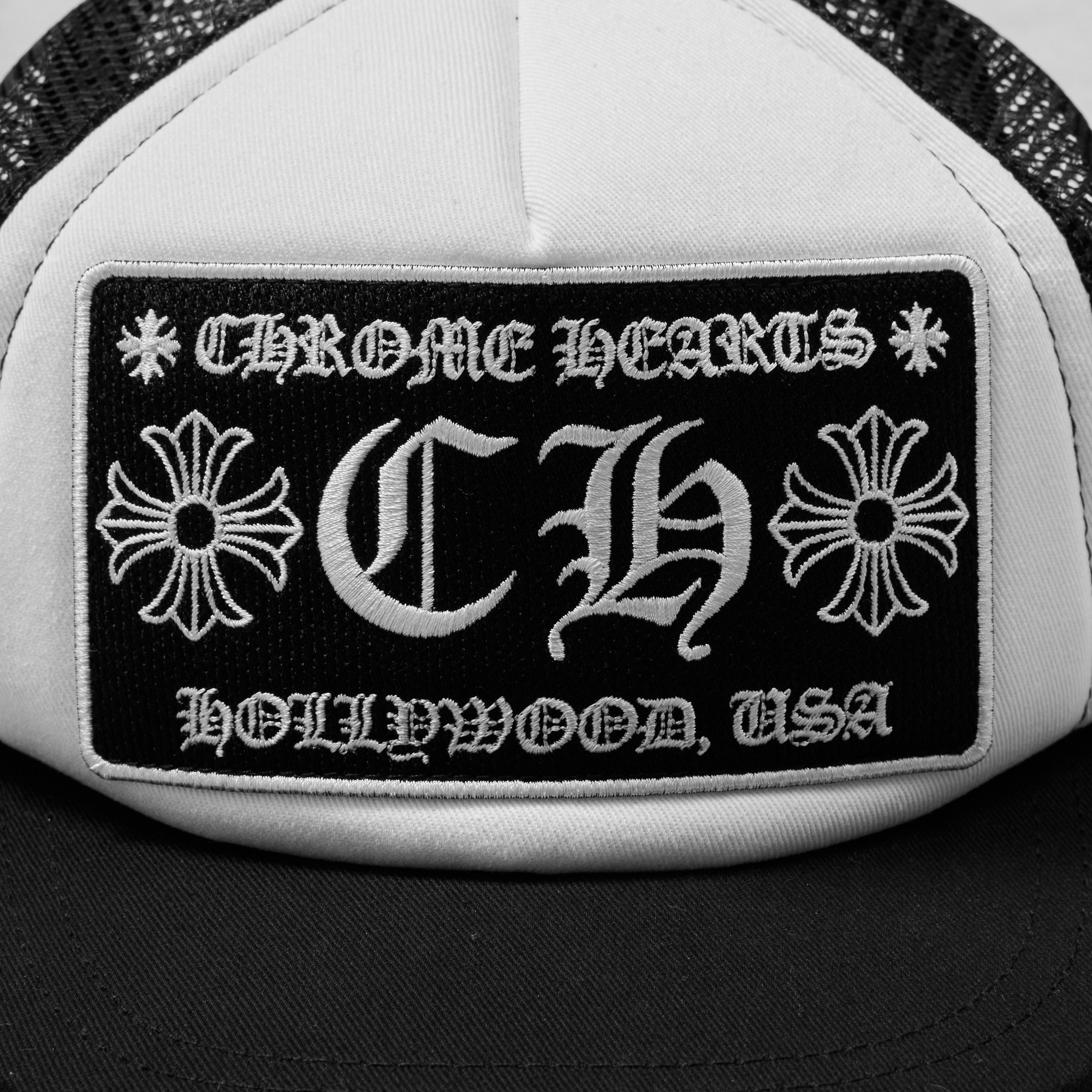 Chrome Hearts CHROME HEARTS CH HOLLYWOOD TRUCKER HAT Size ONE SIZE - 4 Thumbnail