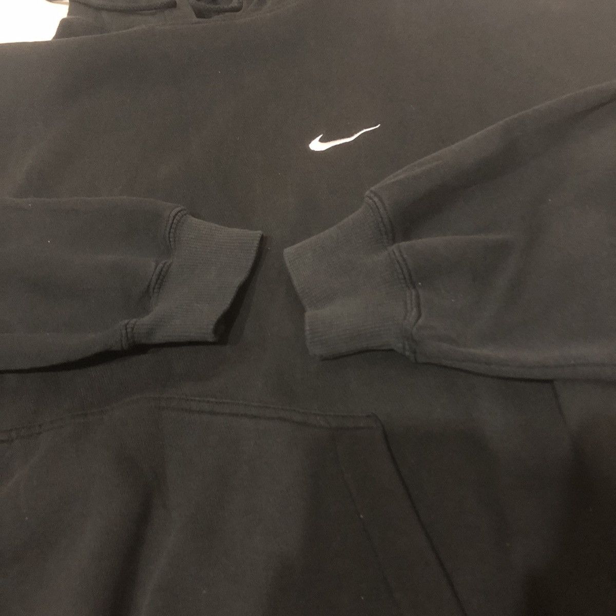 Nike × Vintage 90’ Grey tag Embroidery Nike Hodie Sweatshirt Size US L / EU 52-54 / 3 - 5 Thumbnail