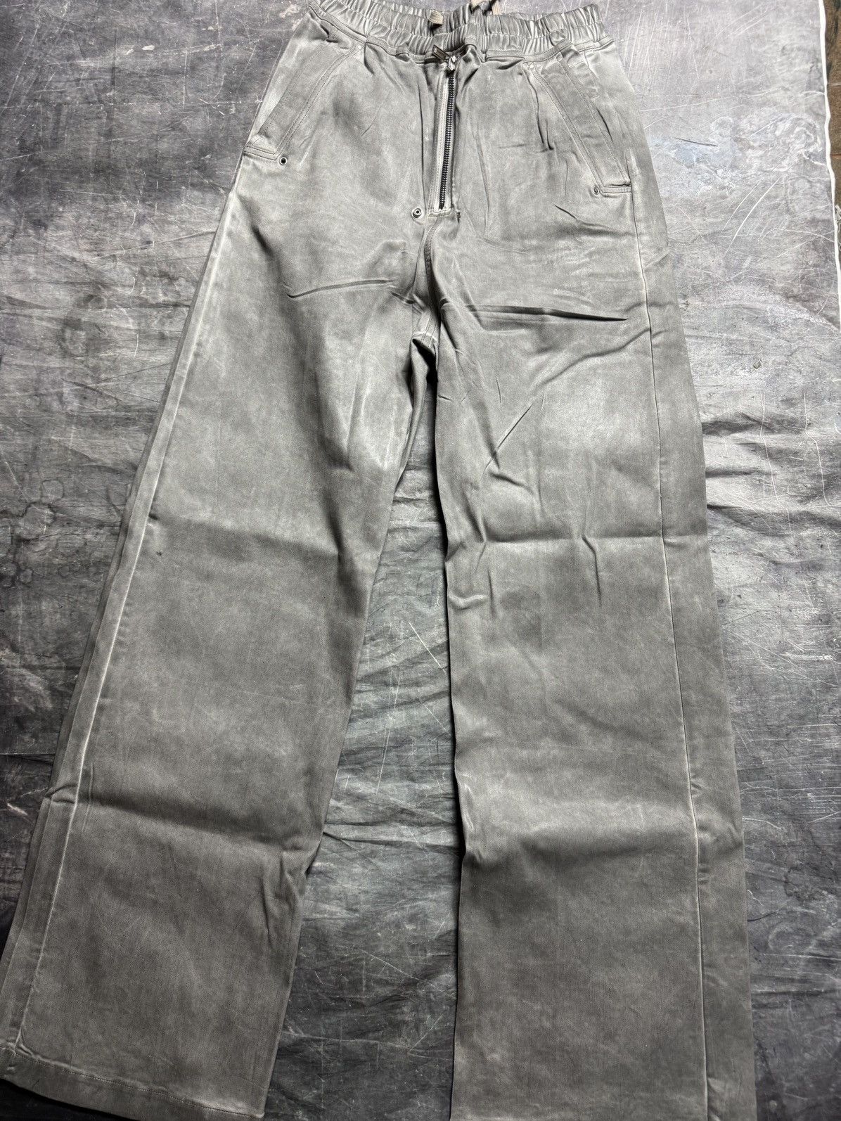 Rick Owens Drkshdw Geth Bela Pants in Pearl