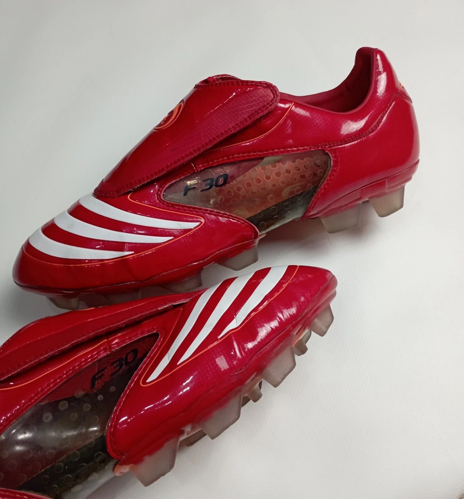 Adidas Adidas TRX F-30 Euro 2008 Soccer Boots Cleats Vintage Red Size US 12 / EU 45 - 4 Thumbnail
