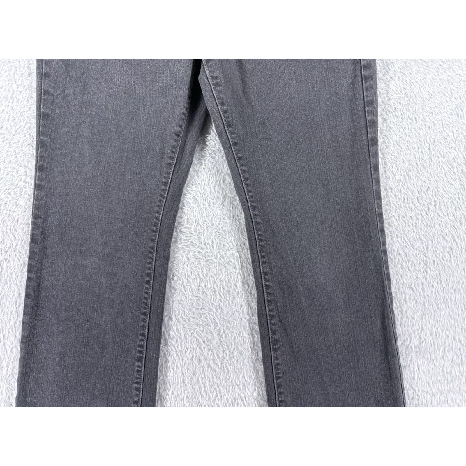 Gap GAP Jeans Womens 6 Gray Denim Bootcut Low Rise 27x26 Cotton Blend 27 26 Inseam 26 5-Pocket Design Regular Stretch City Size 28" / US 6 / IT 42 - 3 Thumbnail