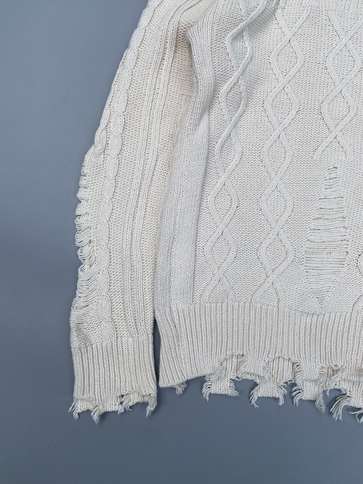 KYE 2023 Kye Destroyed DNA-Knit Sweater Size M / US 6-8 / IT 42-44 - 9 Thumbnail