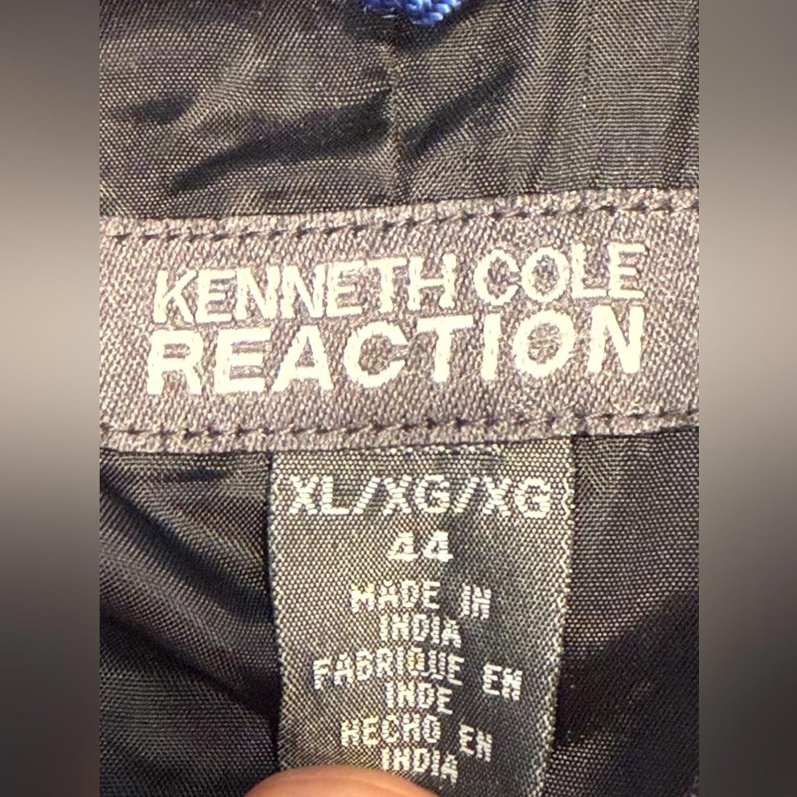 Other Kenneth Cole wool blend gray coat pockets SZ 44” XL Size US XL / EU 56 / 4 - 5 Thumbnail