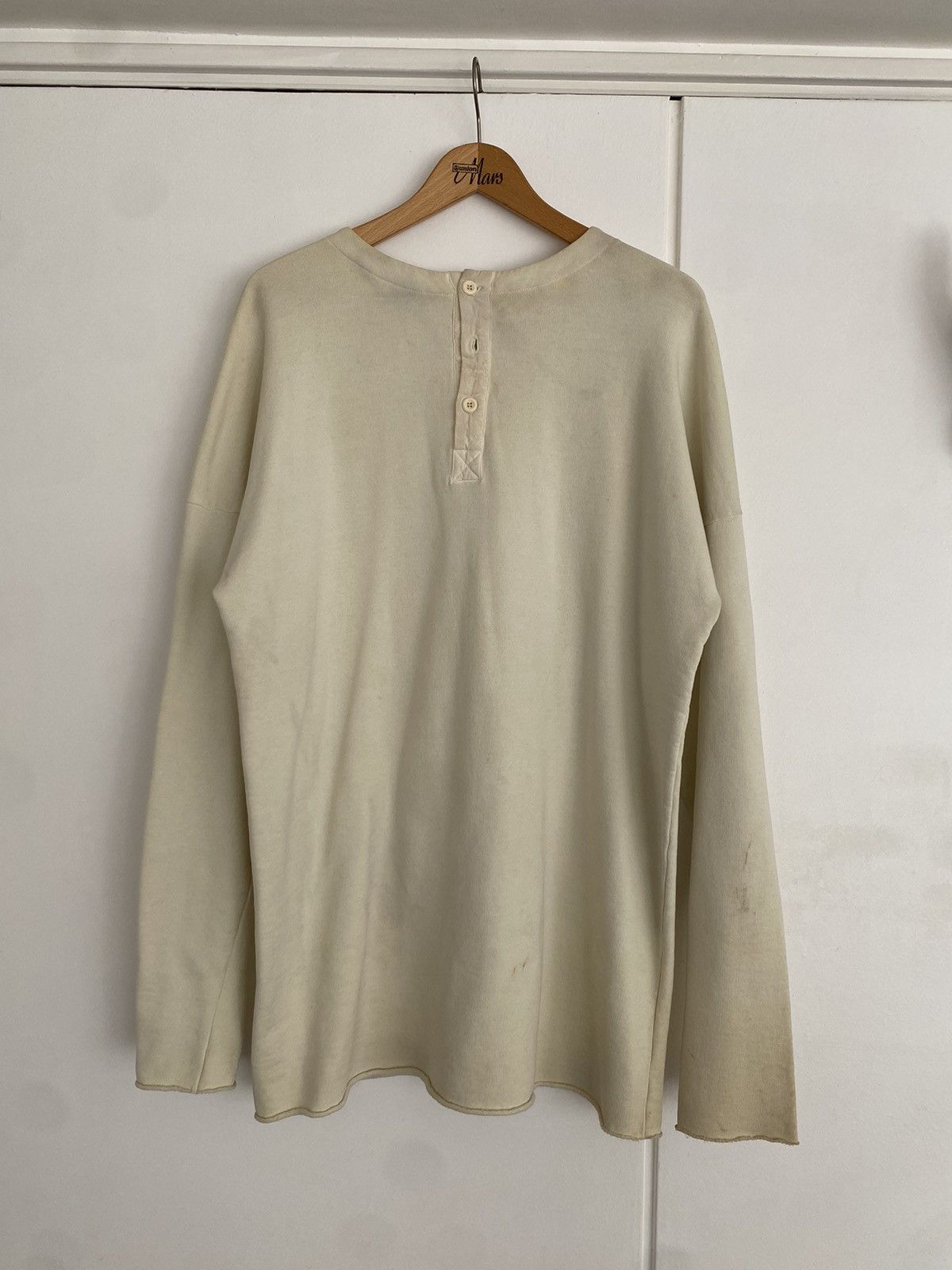 Raf Simons Crystal patch image, Jesus sweatshirt, spring summer 2004 Size US M / EU 48-50 / 2 - 4 Thumbnail
