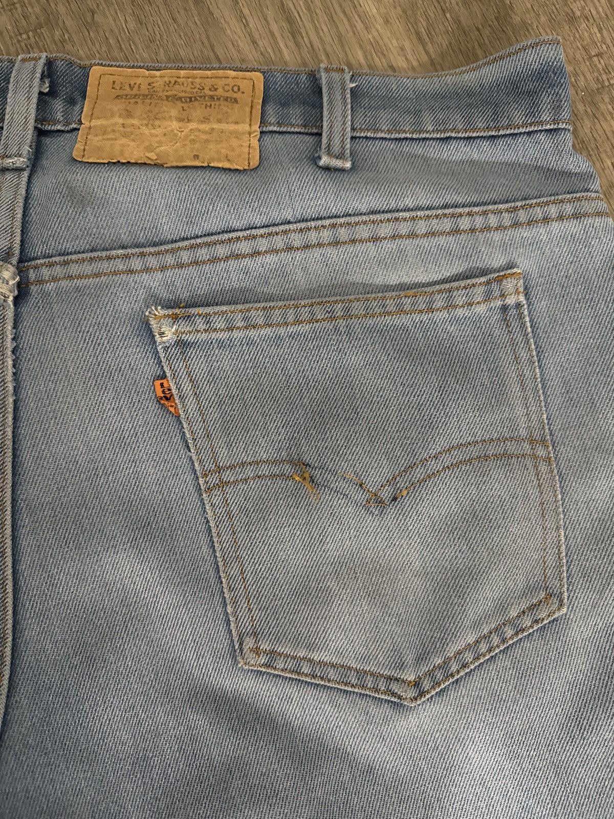 Vintage Vintage Orange tab Levis Size US 34 / EU 50 - 3 Thumbnail