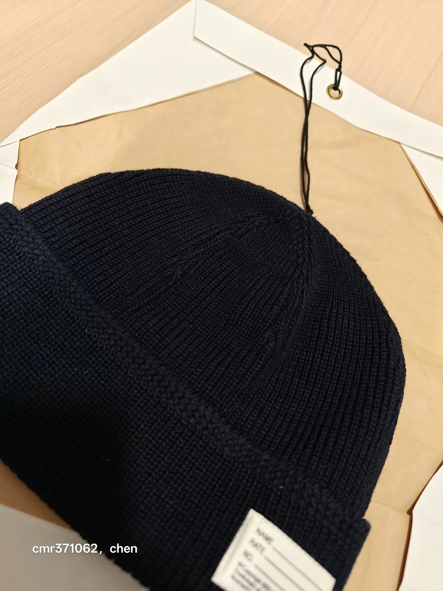 Visvim VISVIM 22AW WATCH CAP NAVY FREESIZE NEW WOOL LINEN KNIT Size ONE SIZE - 5 Thumbnail