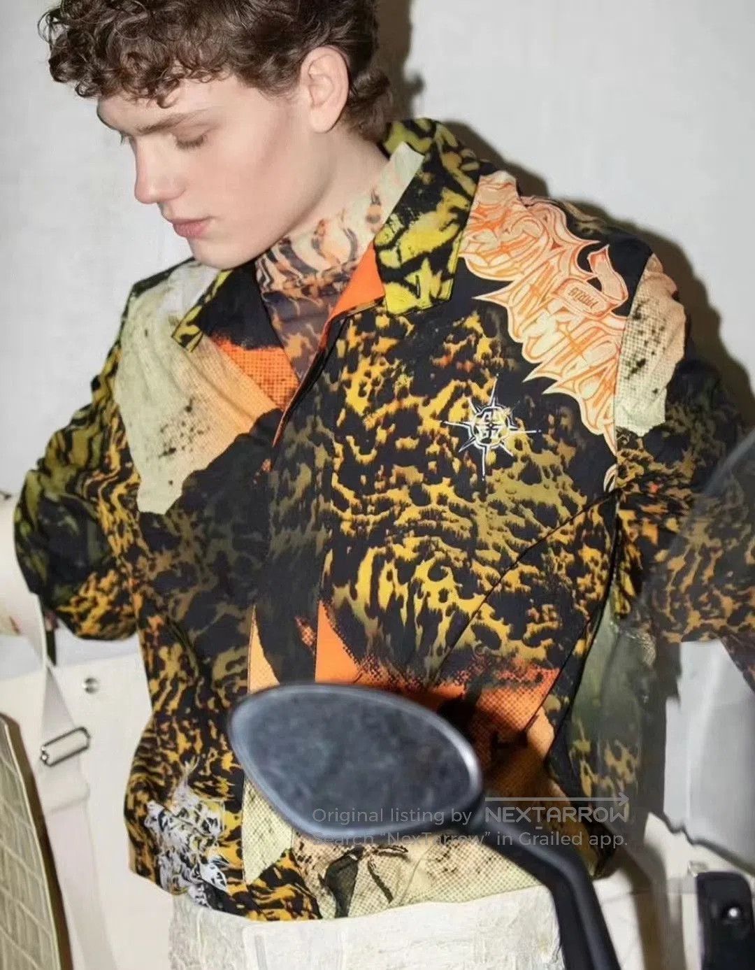 Givenchy Givenchy Boxy Printed Cotton Shirt. Size US XXS / EU 40 - 3 Thumbnail