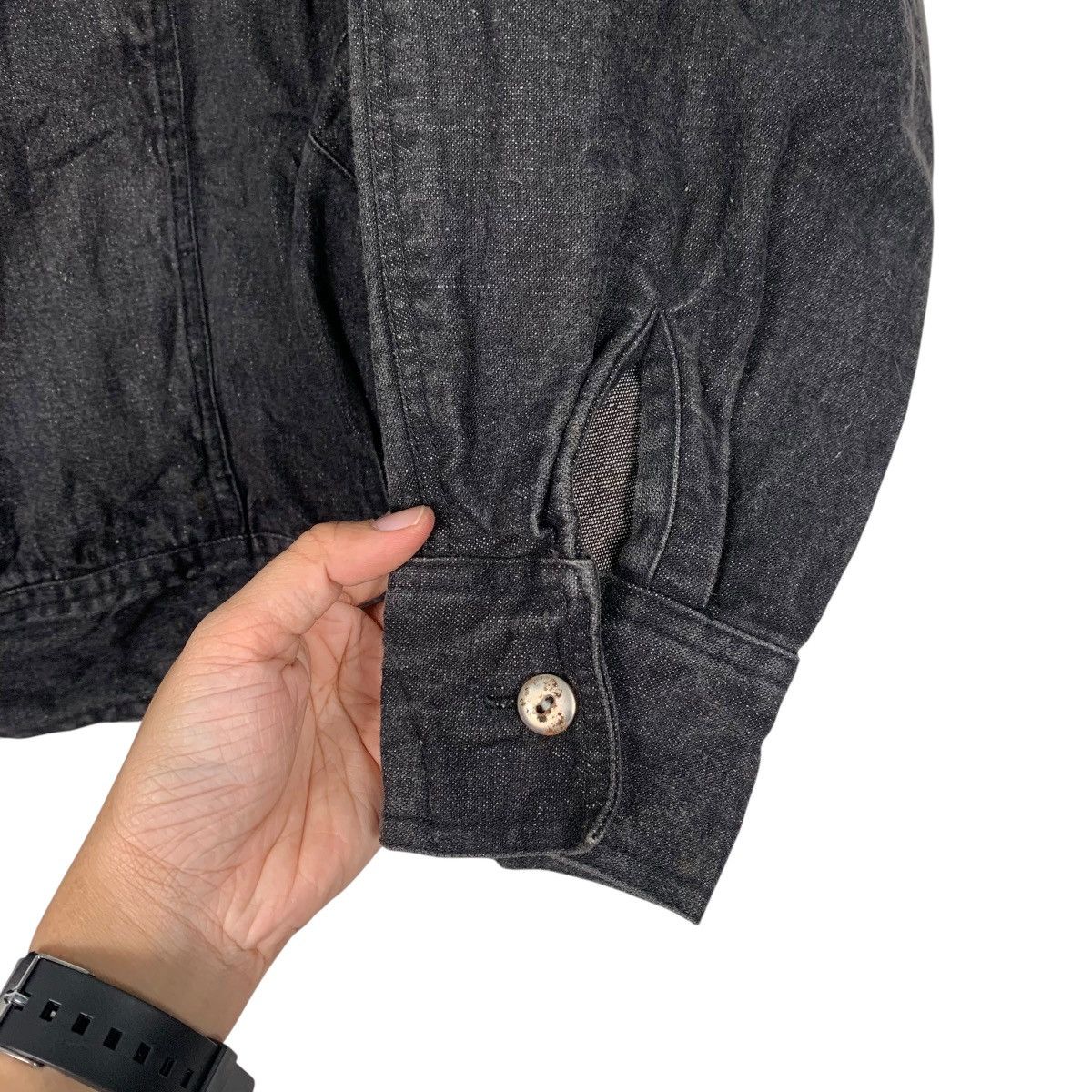 Japanese Brand Nice Design Japanese Brand Spica Gothic Denim Jacket Size M / US 6-8 / IT 42-44 - 13 Thumbnail